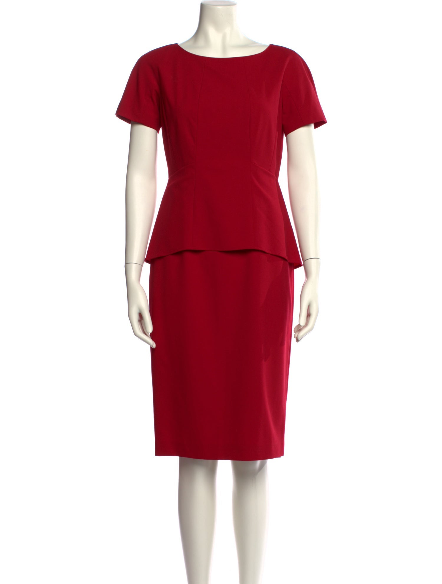 Lafayette 148 Wool Knee-Length Dress