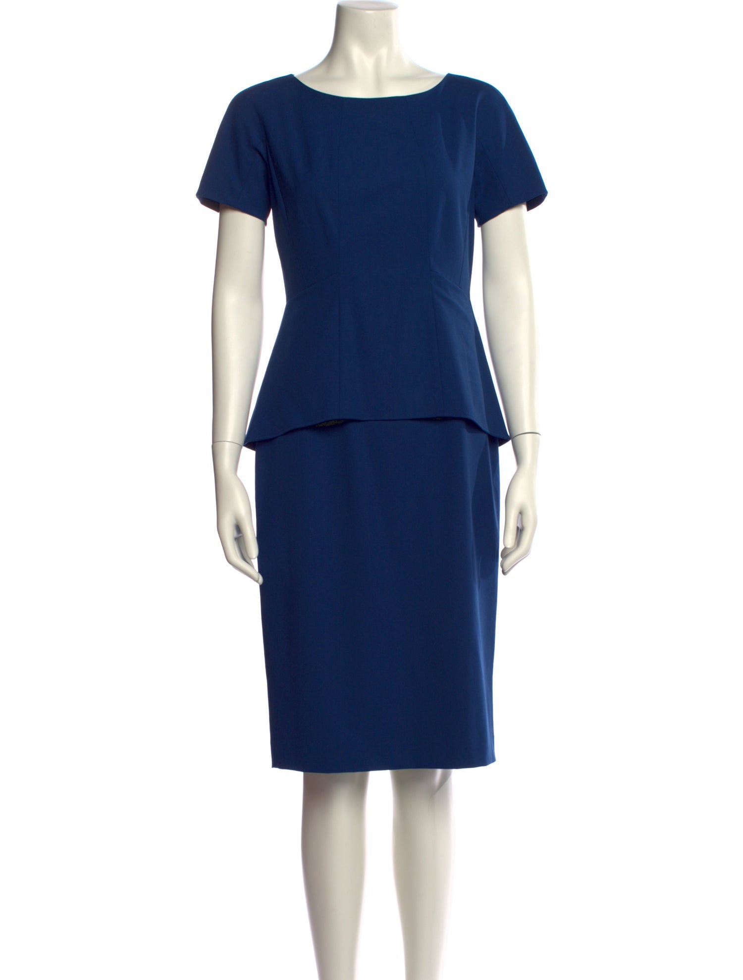 Lafayette 148 Wool Midi Length Dress
