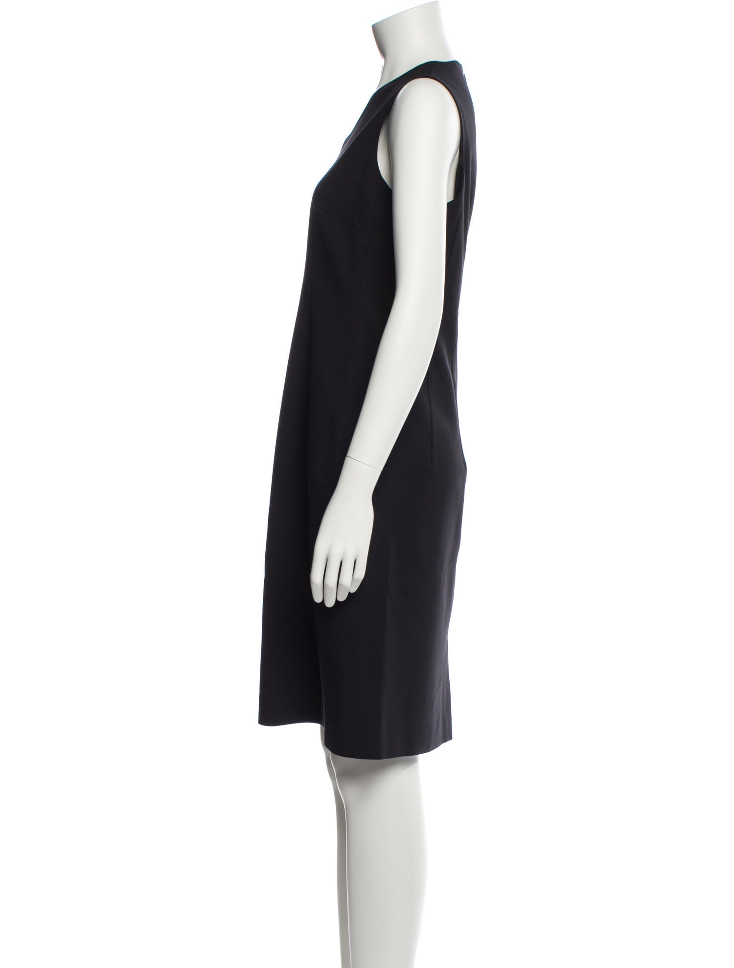 Lafayette 148 Wool Knee-Length Dress