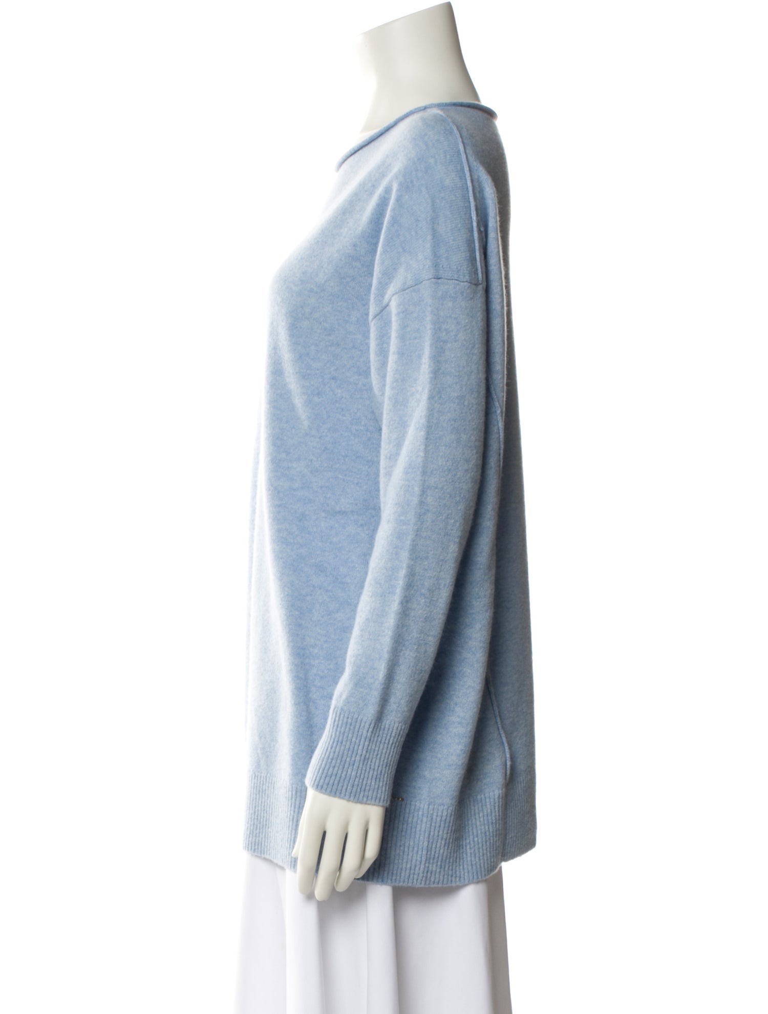 Lafayette 148 Cashmere Bateau Neckline Sweater