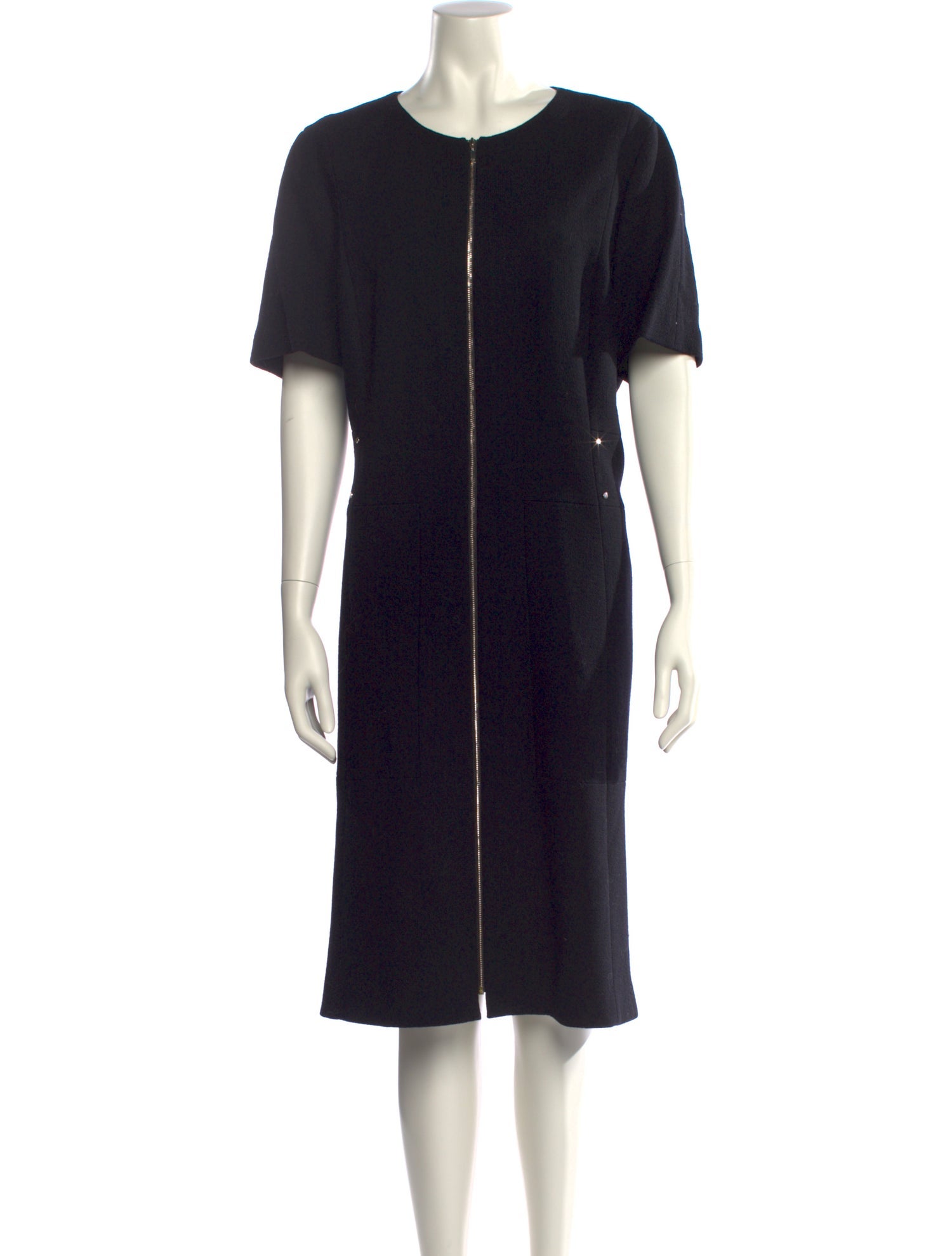 Lafayette 148 Wool Midi Length Dress