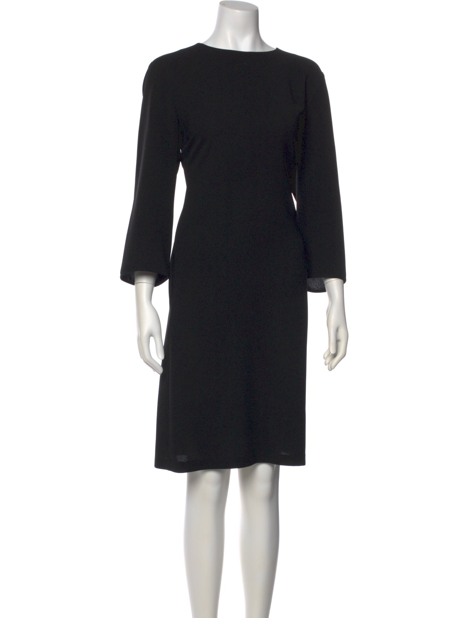 Lafayette 148 Bateau Neckline Knee-Length Dress