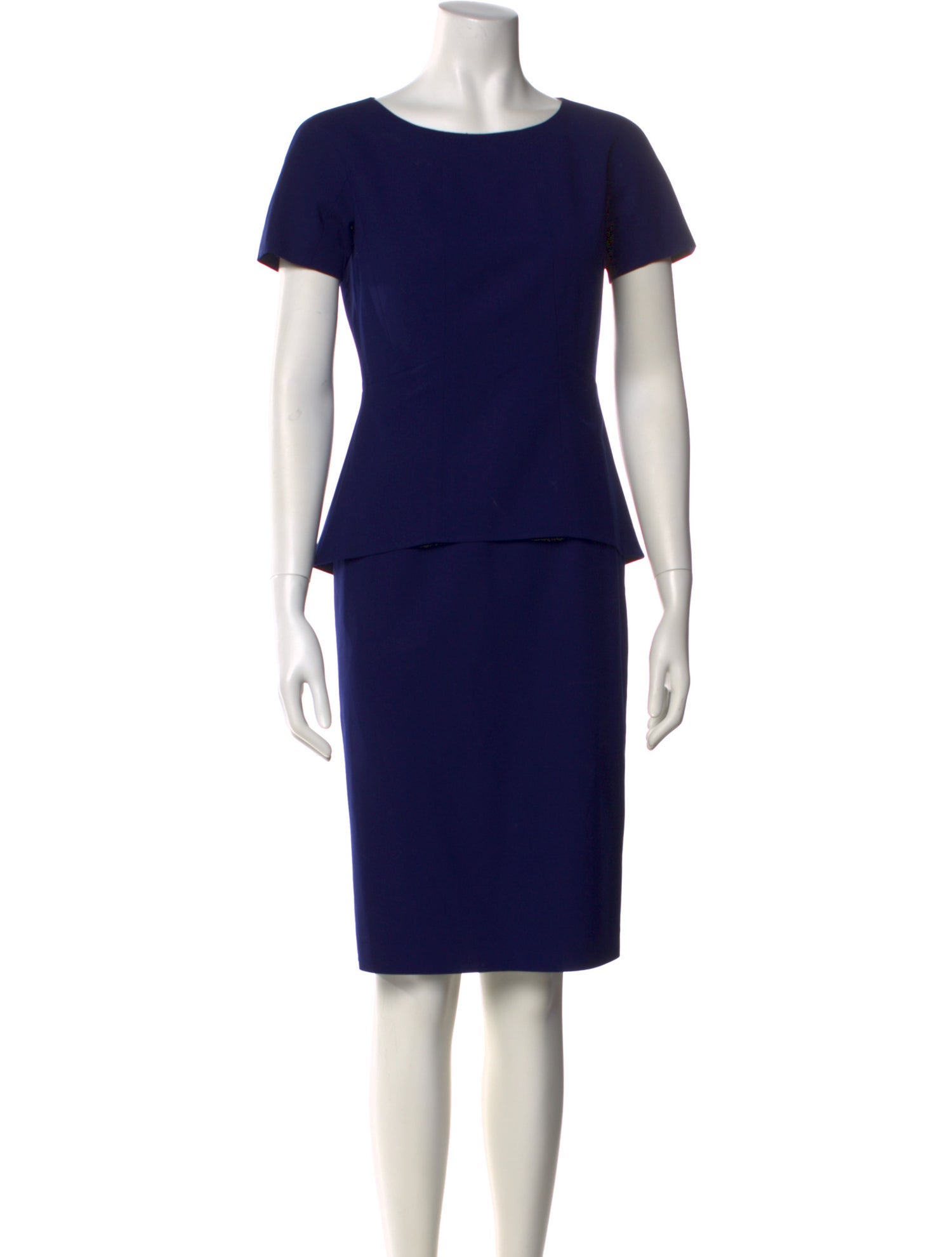 Lafayette 148 Virgin Wool Knee-Length Dress