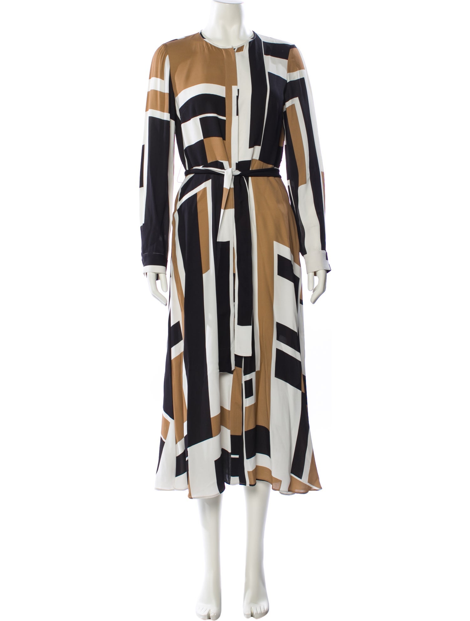 Lafayette 148 Printed Long Dress