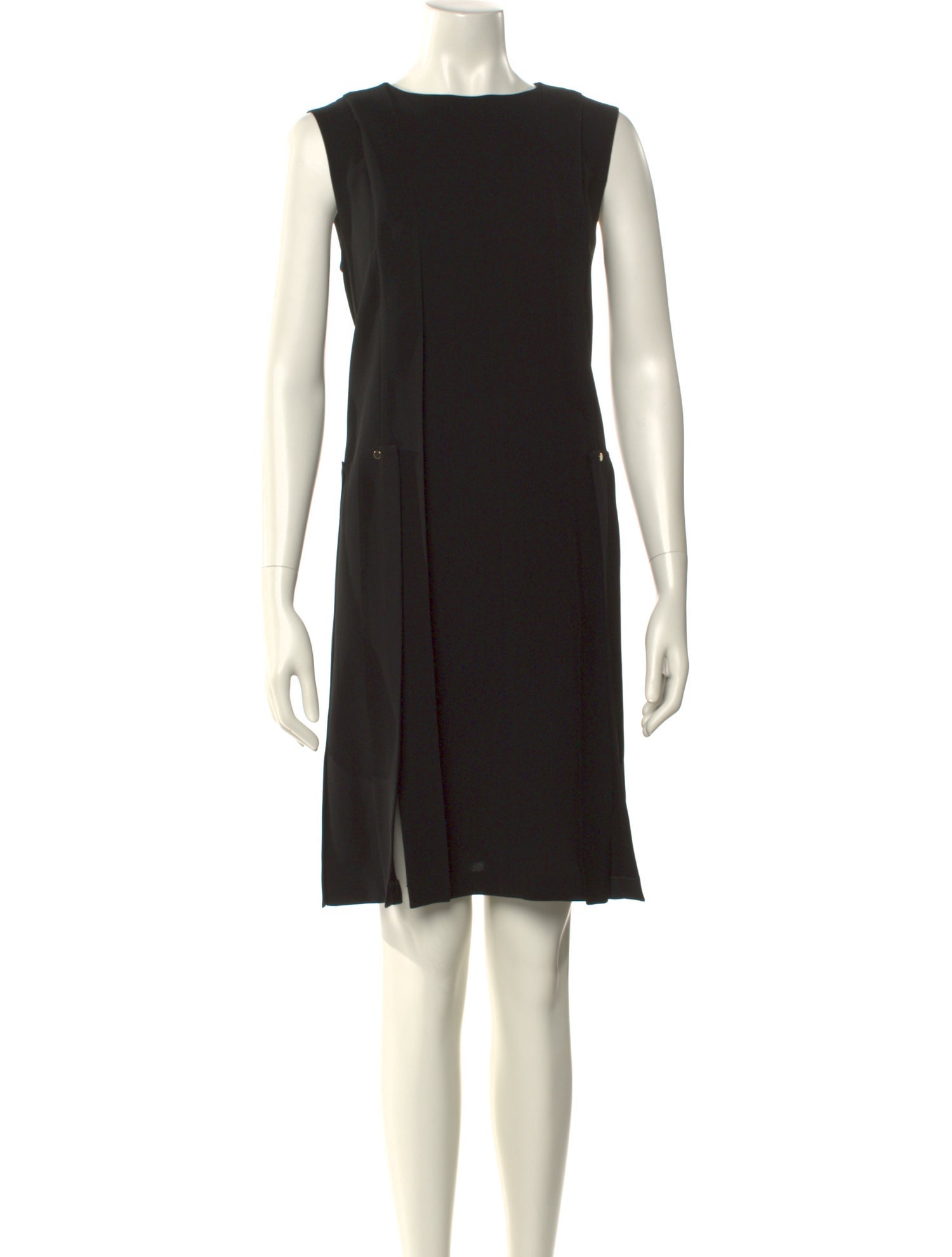 Lafayette 148 Bateau Neckline Knee-Length Dress