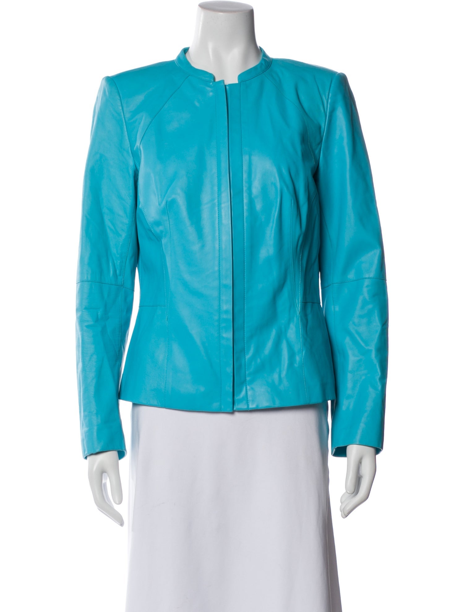 Lafayette 148 Leather Evening Jacket