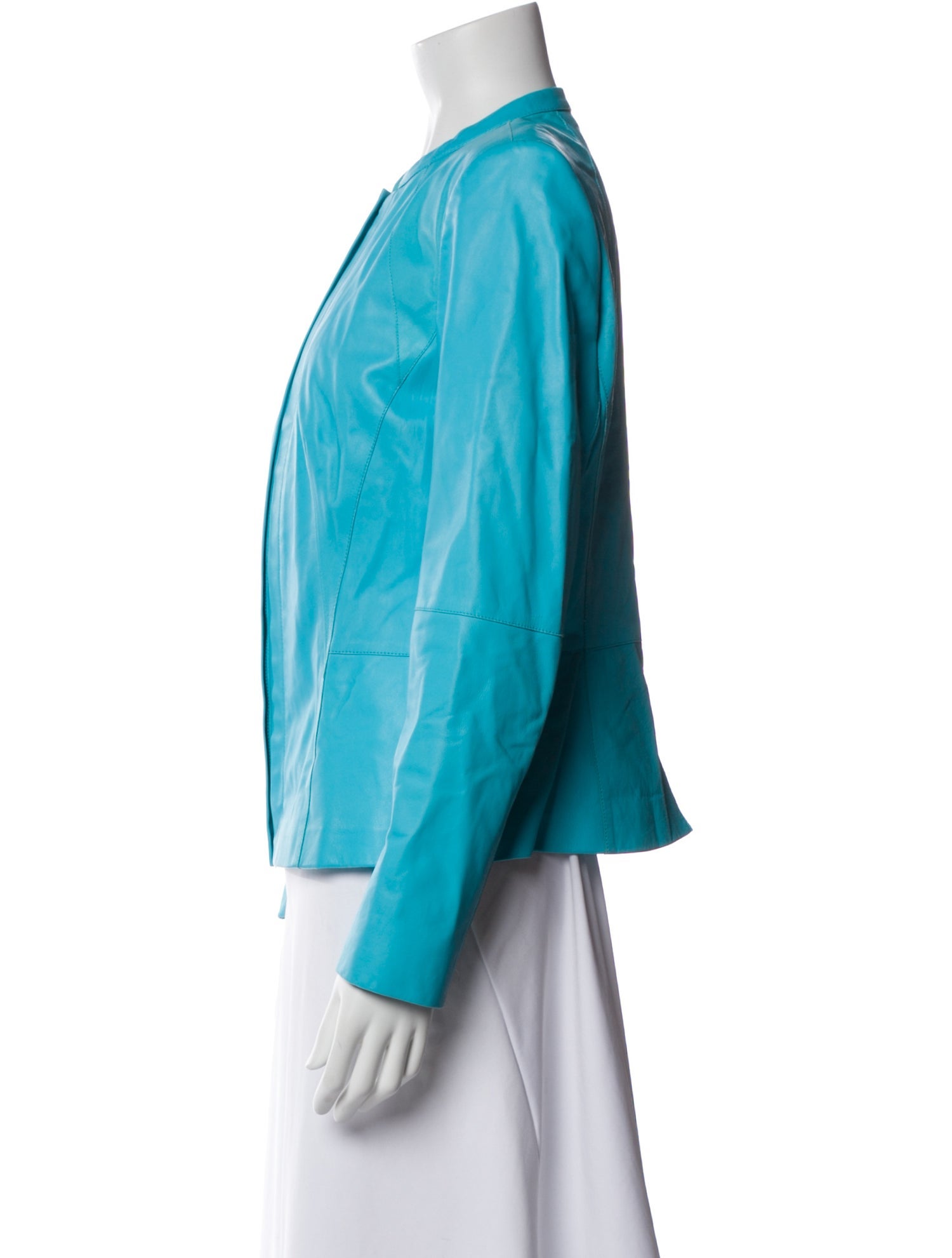 Lafayette 148 Leather Evening Jacket