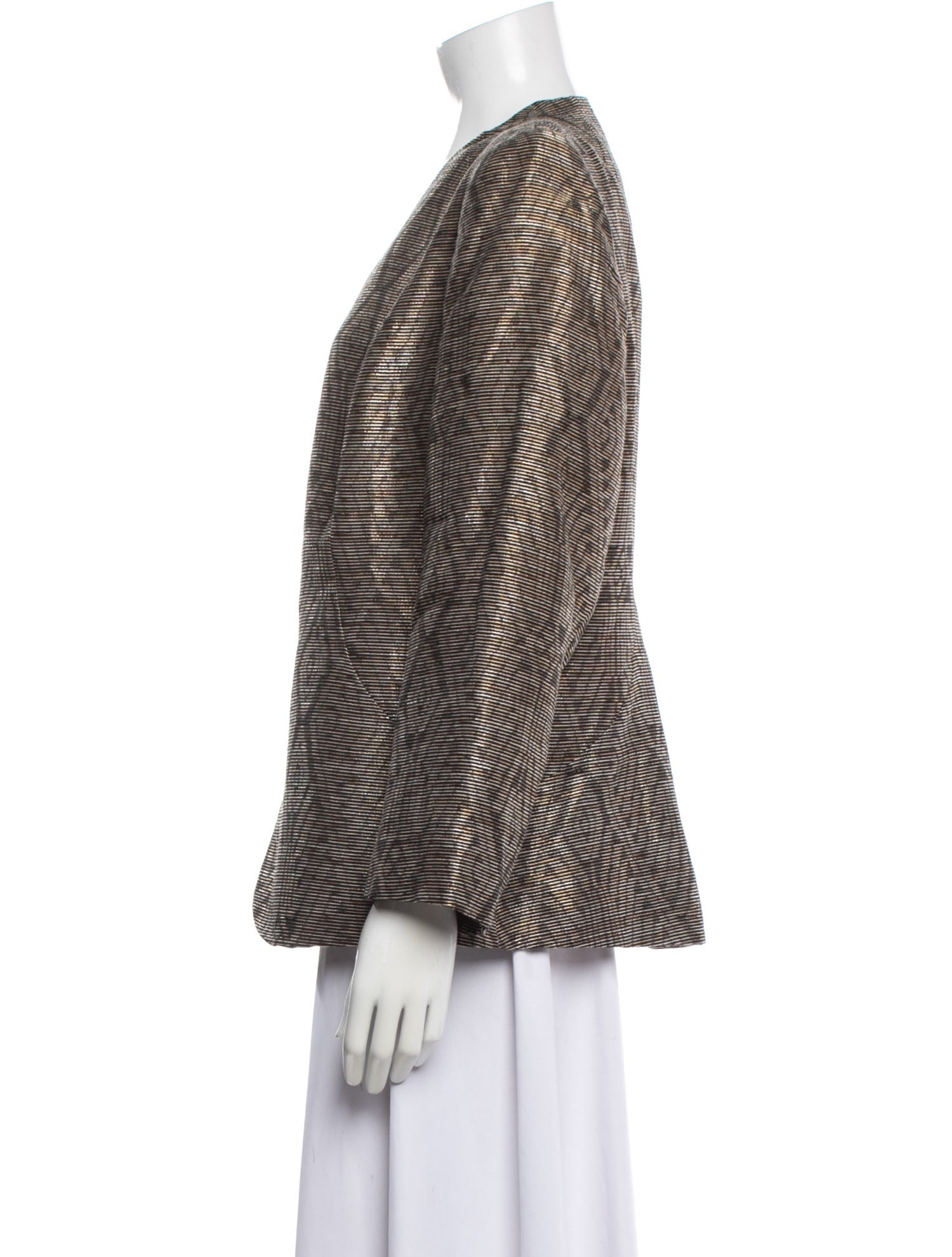 Lafayette 148 Striped Blazer