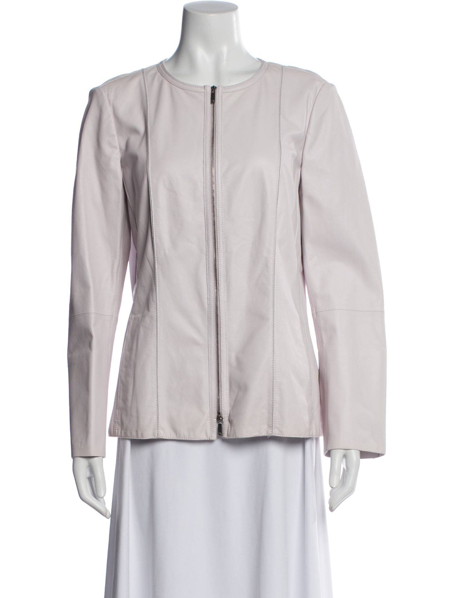 Lafayette 148 Leather Evening Jacket