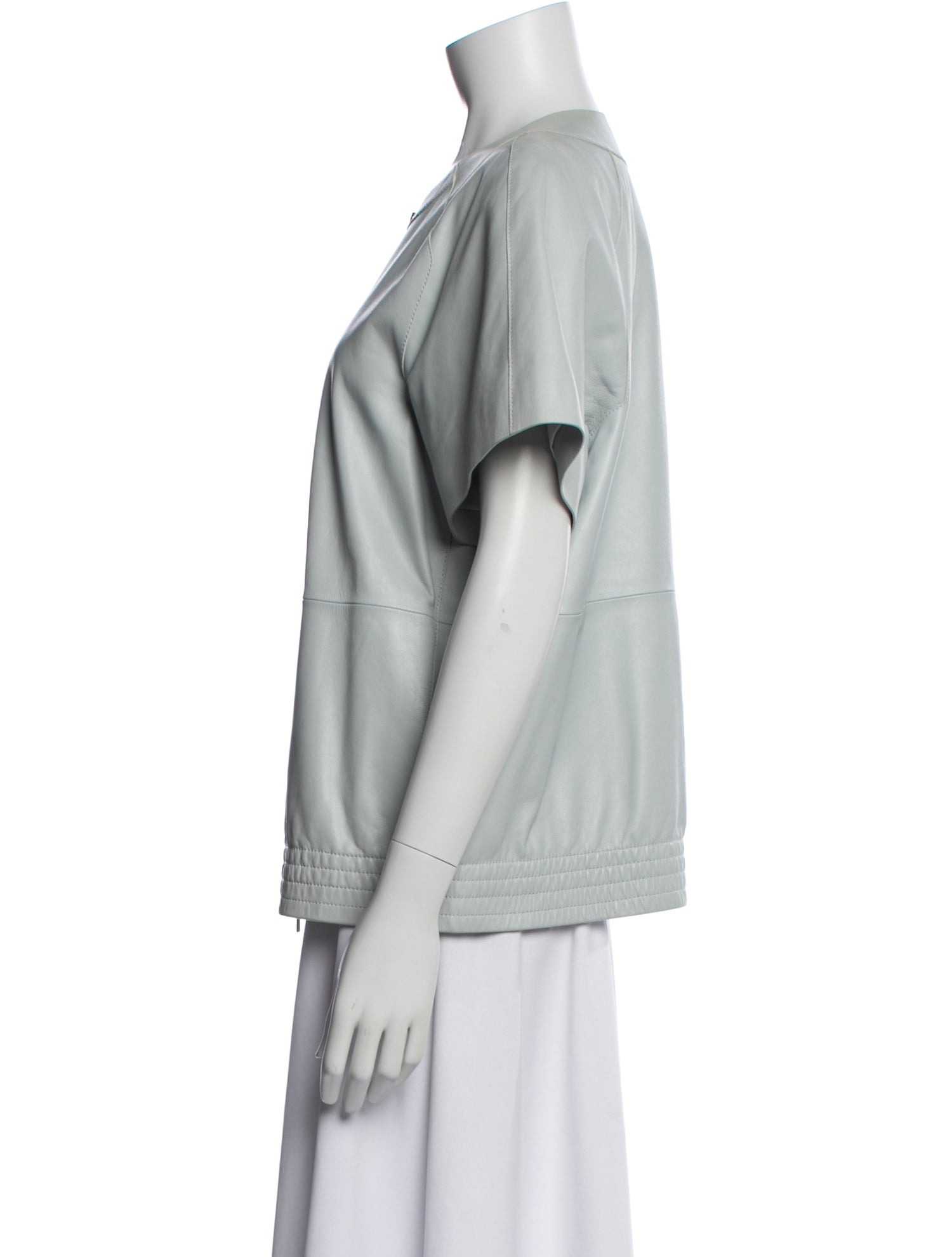 Lafayette 148 Leather Evening Jacket