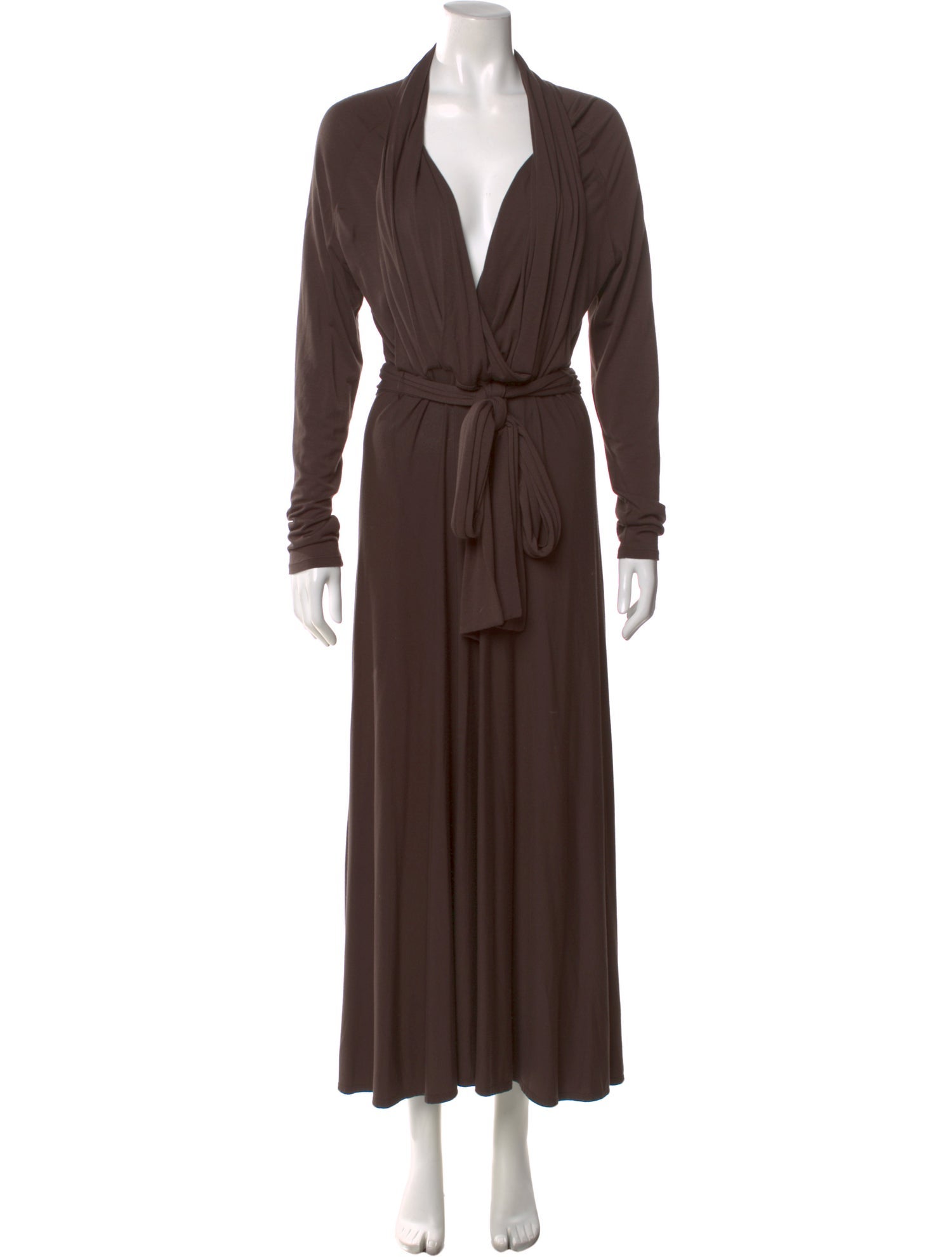 Lafayette 148 V-Neck Long Dress
