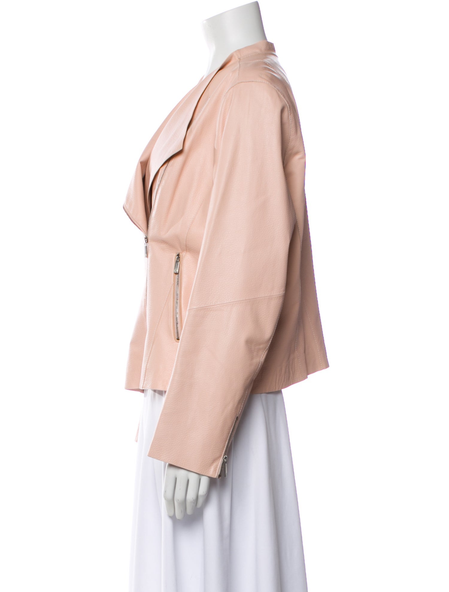 Lafayette 148 Leather Biker Jacket