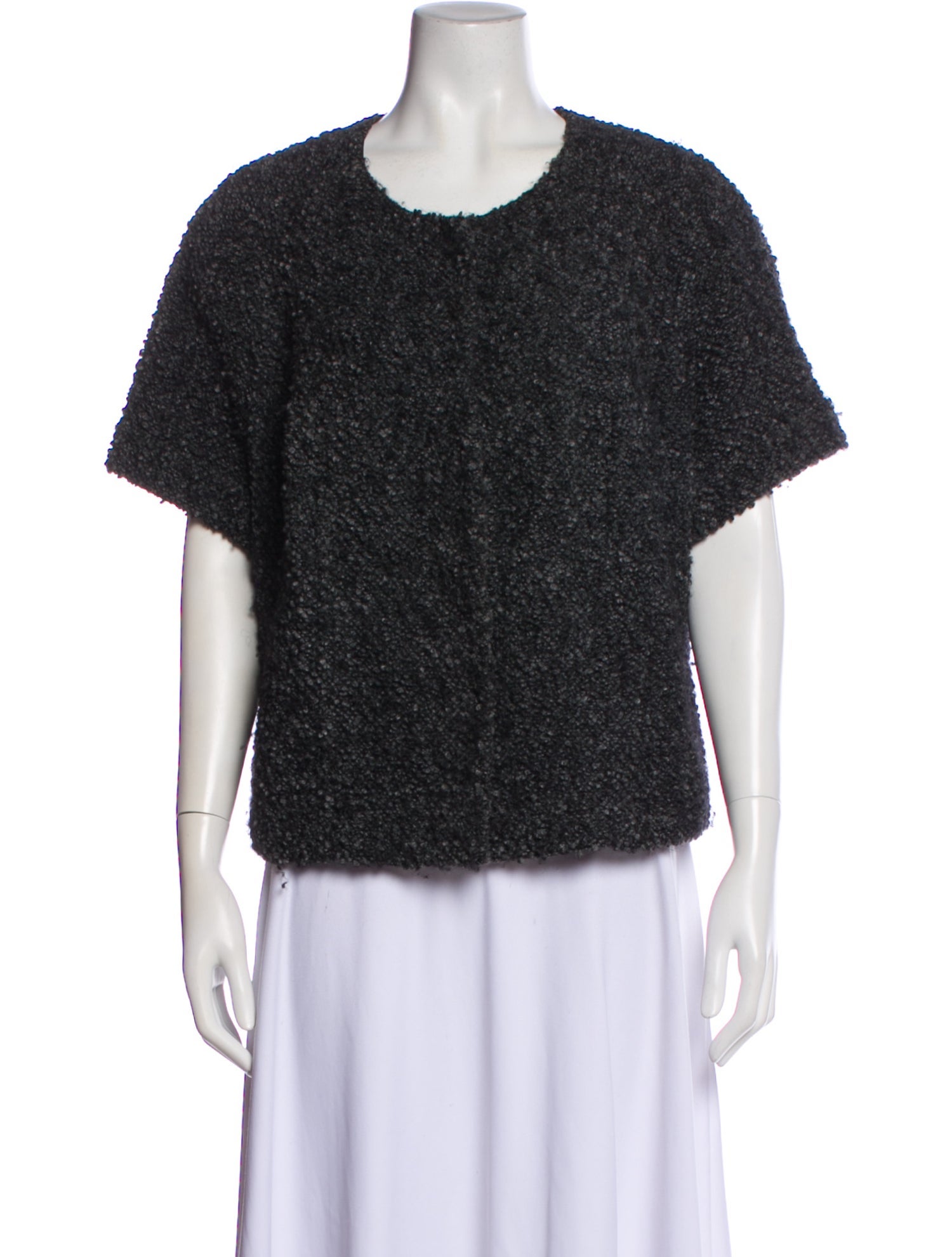 Lafayette 148 Virgin Wool Scoop Neck Sweater