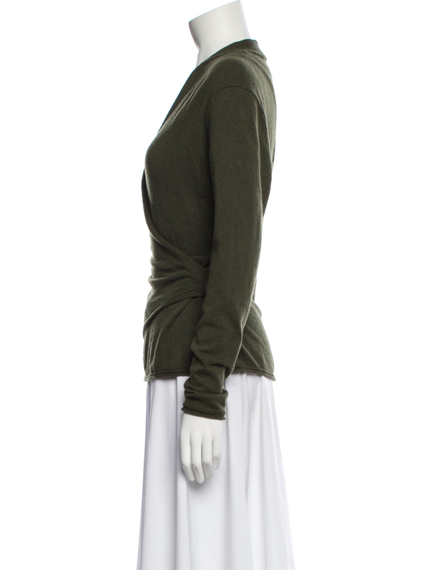Lafayette 148 Cashmere V-Neck Sweater
