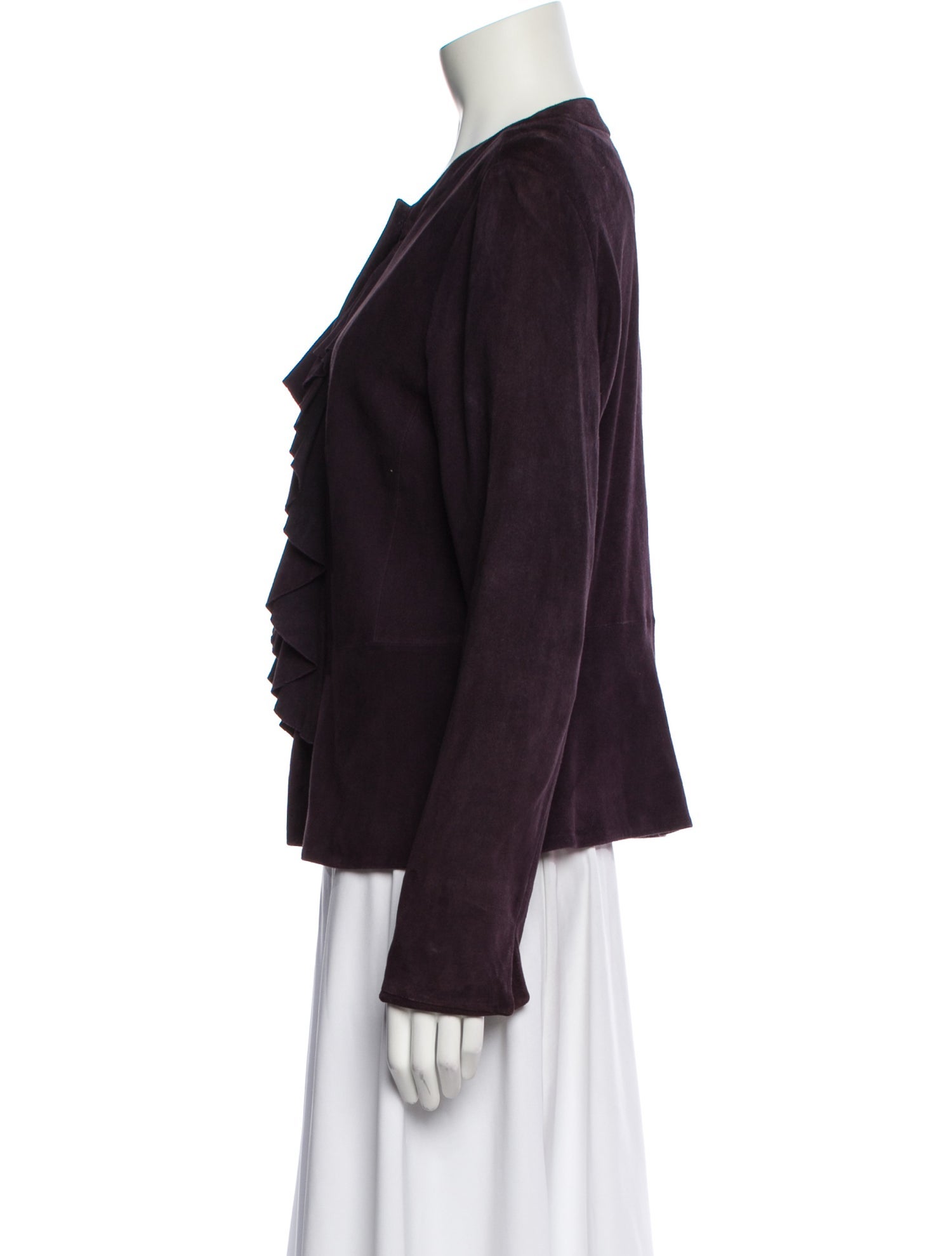 Lafayette 148 Leather Evening Jacket