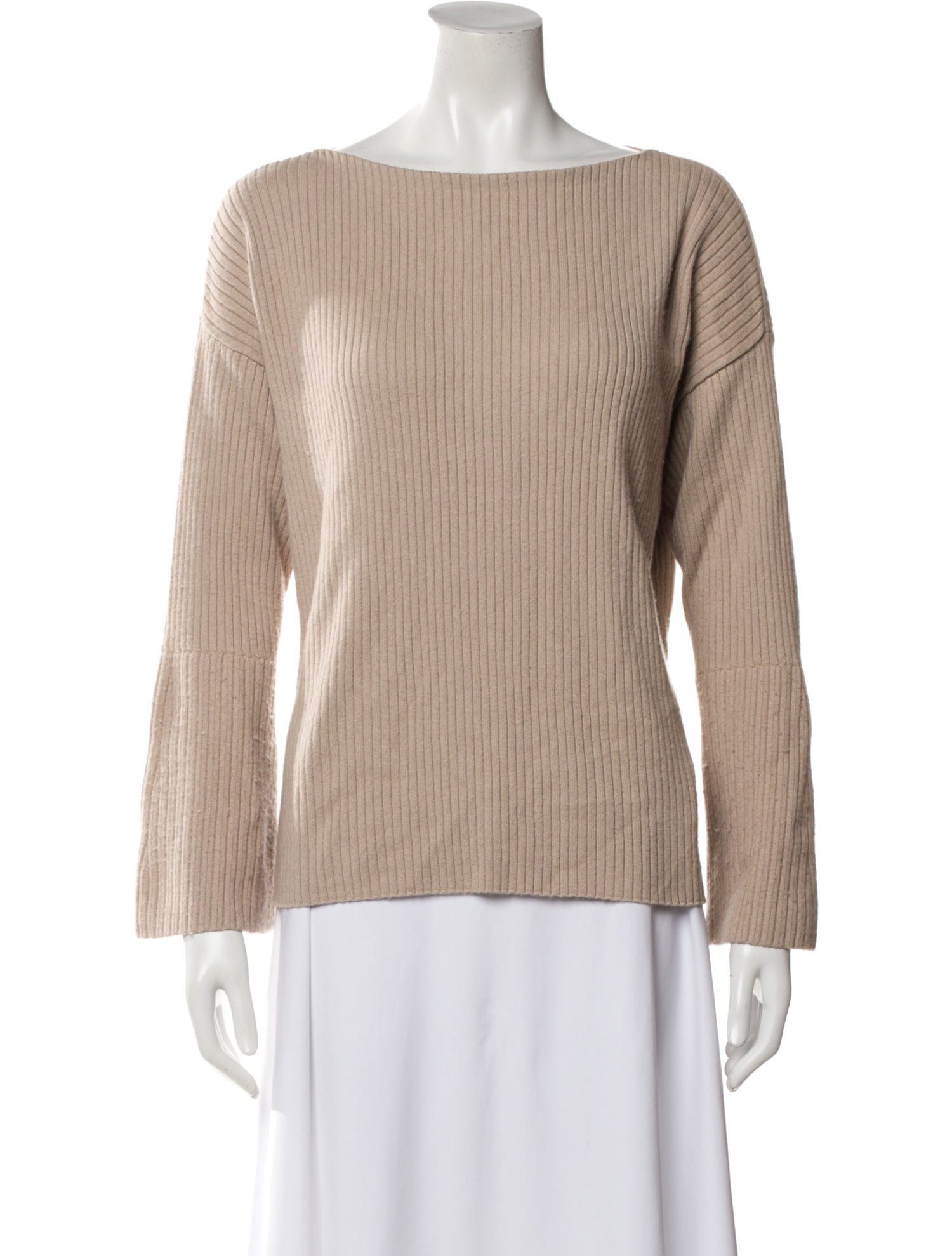 Lafayette 148 Cashmere Bateau Neckline Sweater