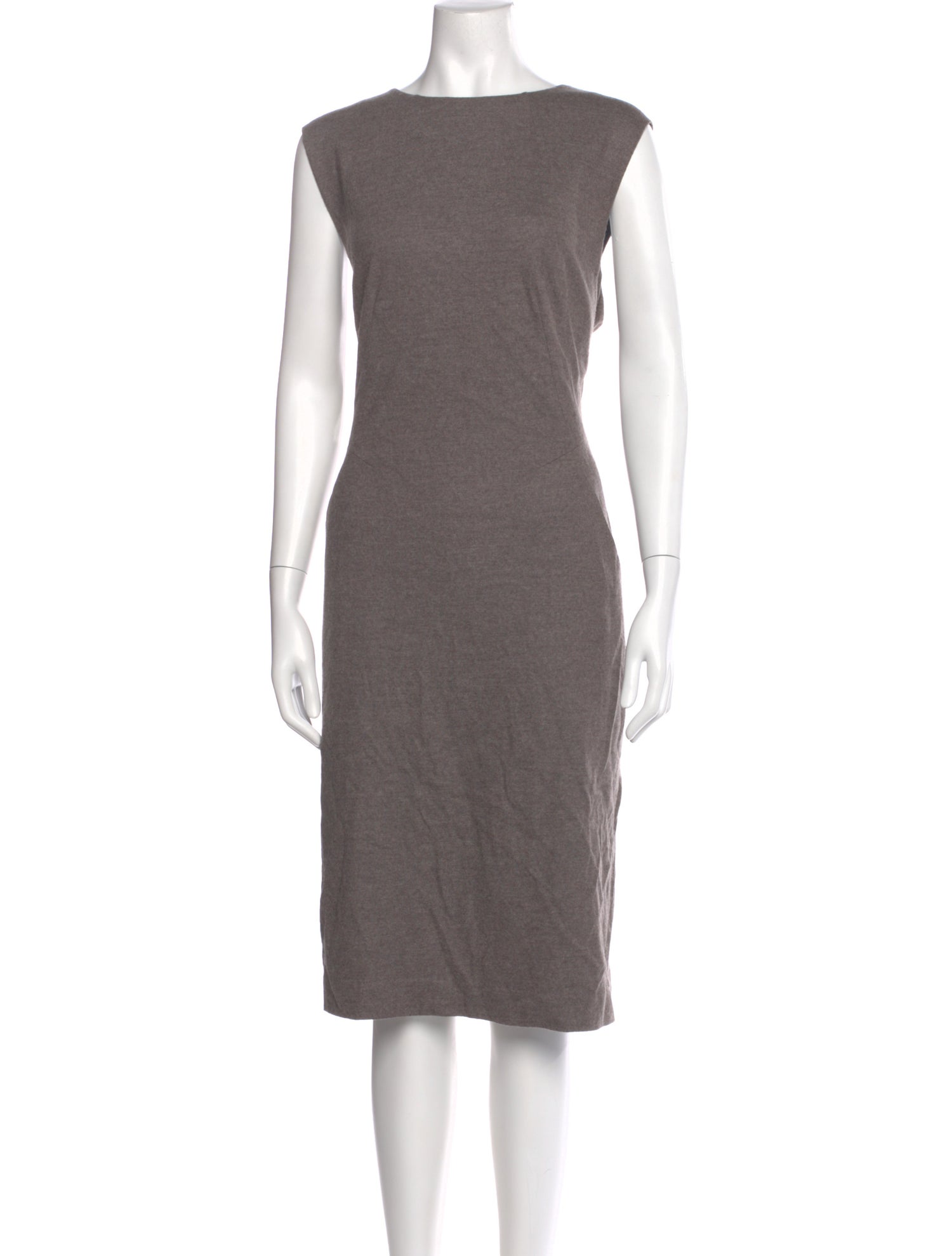Lafayette 148 Virgin Wool Midi Length Dress