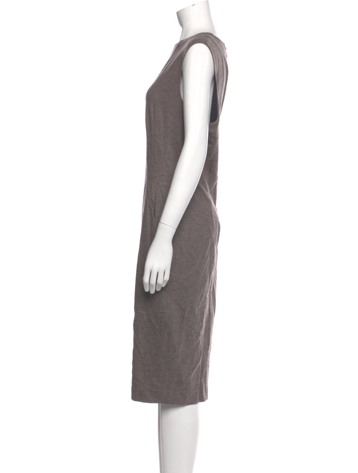 Lafayette 148 Virgin Wool Midi Length Dress