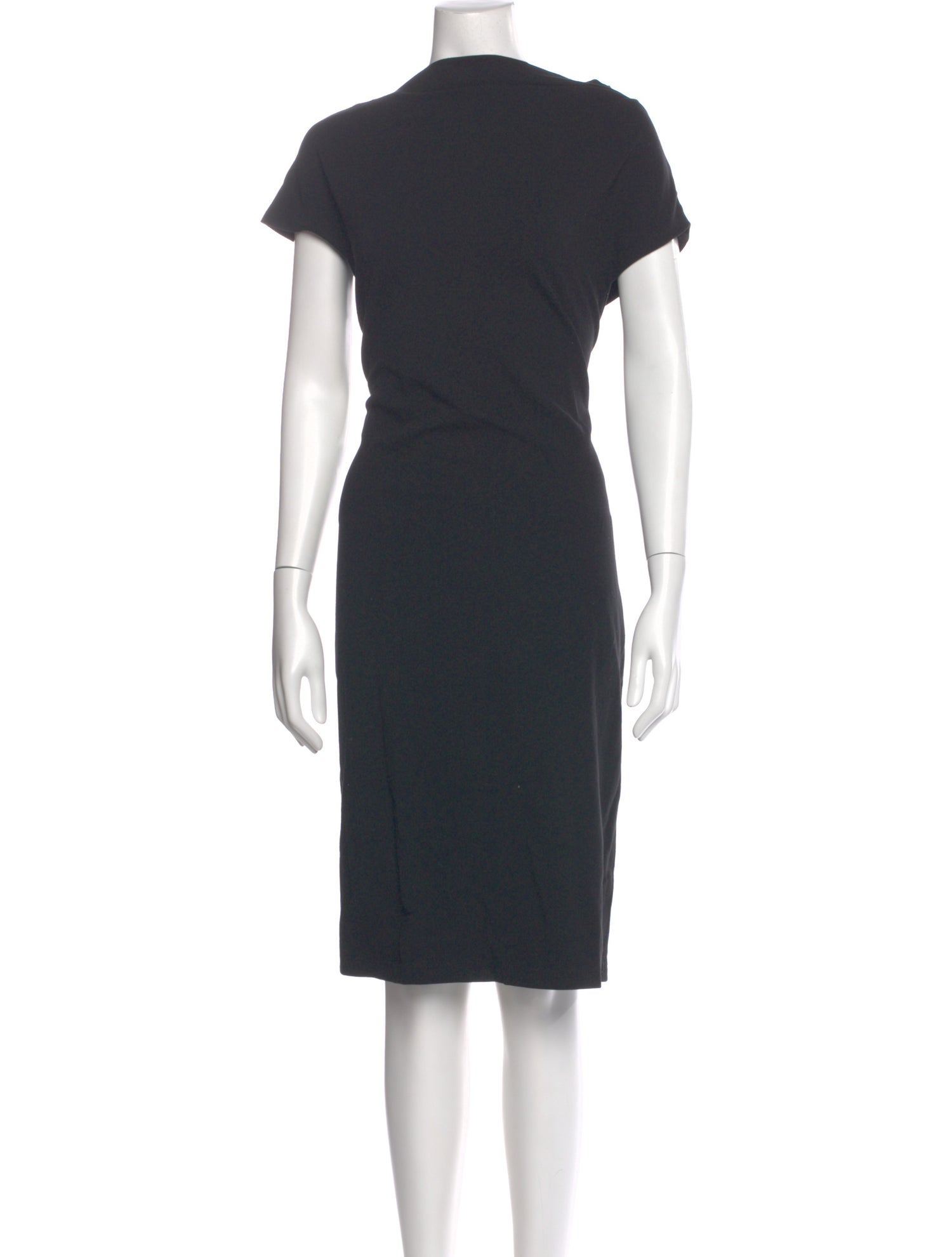 Lafayette 148 Mock Neck Knee-Length Dress