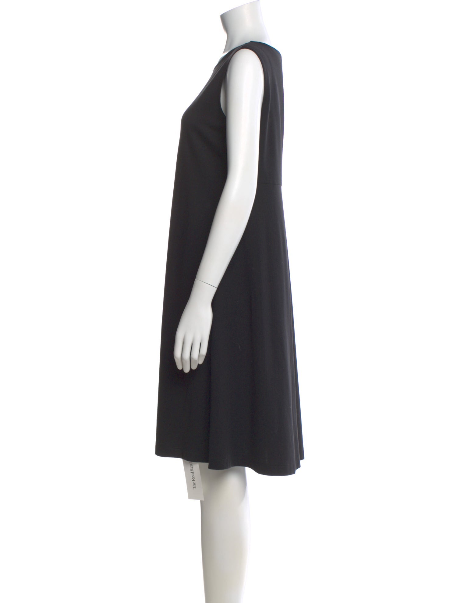 Lafayette 148 Scoop Neck Mini Dress