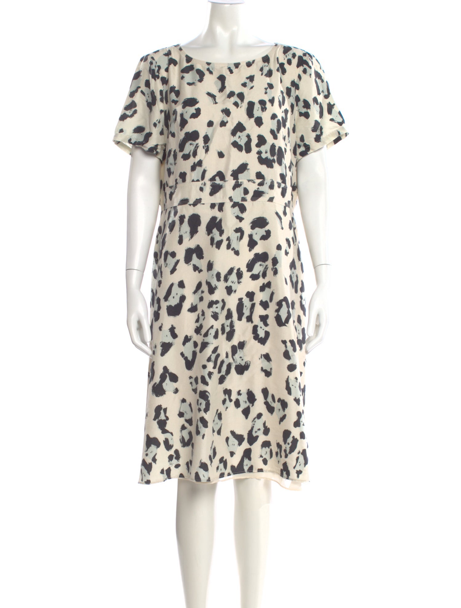 Lafayette 148 Silk Knee-Length Dress