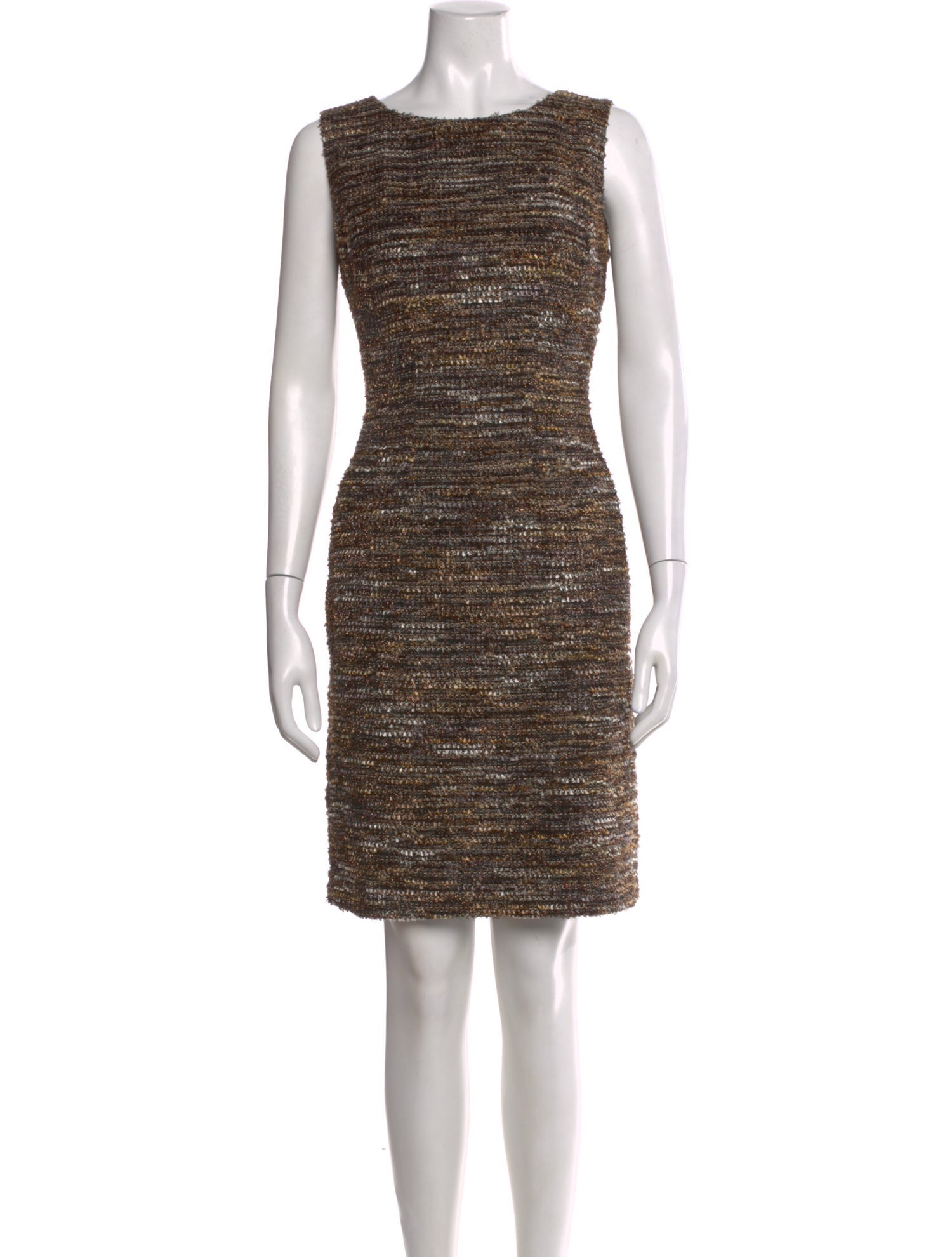 Lafayette 148 Printed Knee-Length Dress