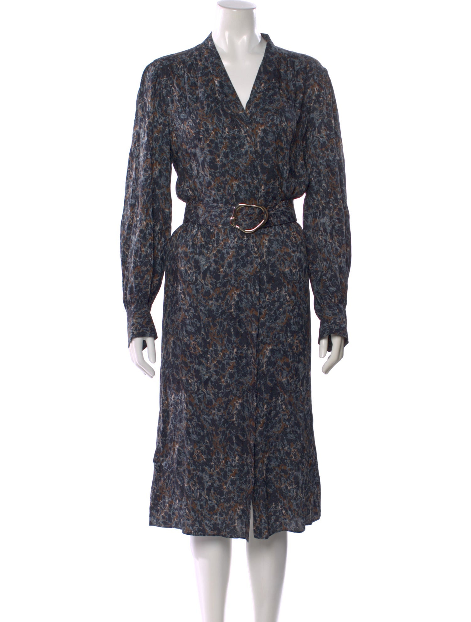 Lafayette 148 Silk Midi Length Dress