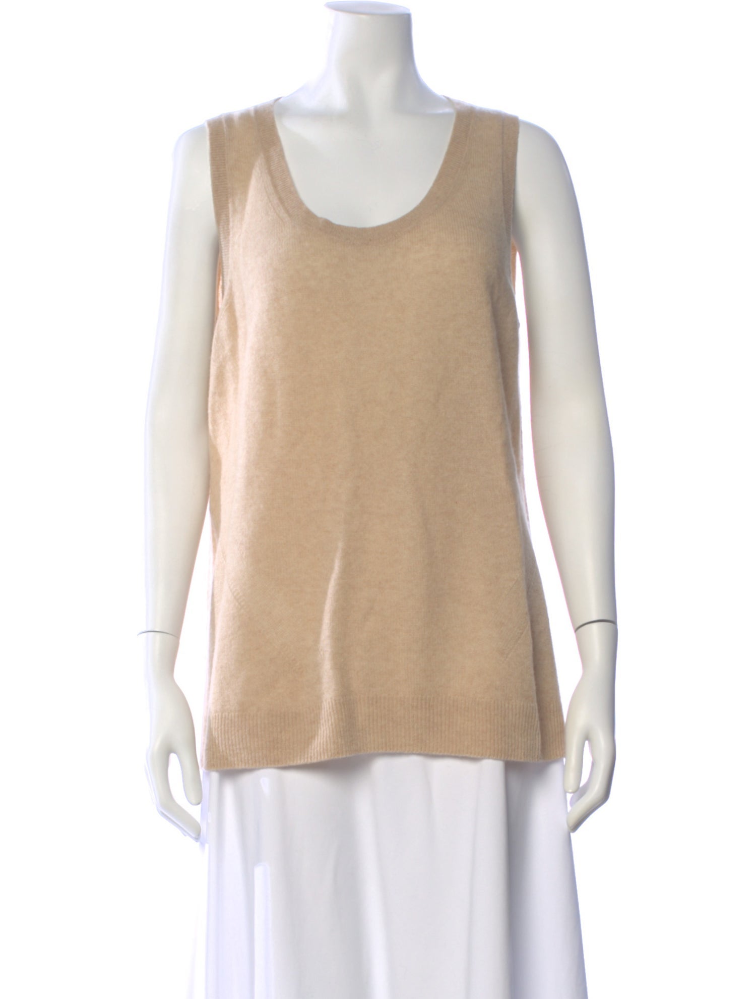 Lafayette 148 Cashmere Scoop Neck Sweater