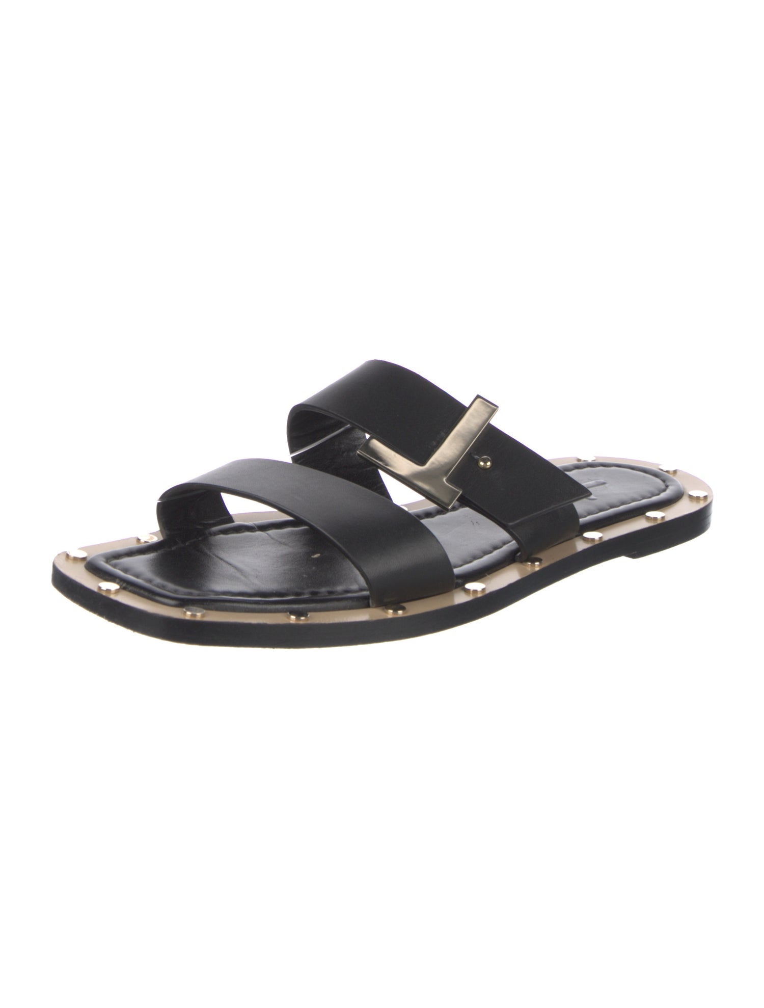 Lafayette 148 Leather Slides