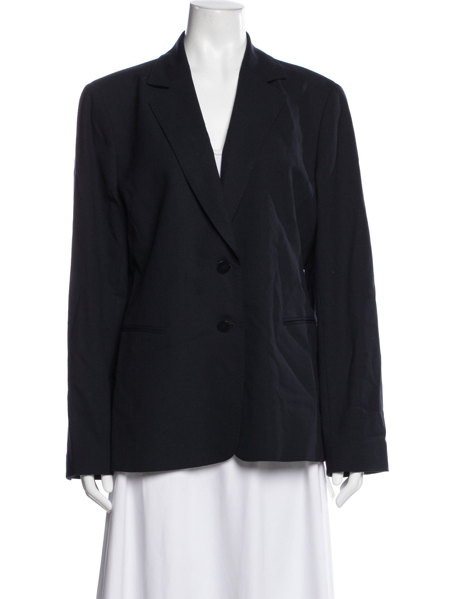 Lafayette 148 Wool Blazer - Blue Jackets, Clothing - WLFFY238053 | The ...