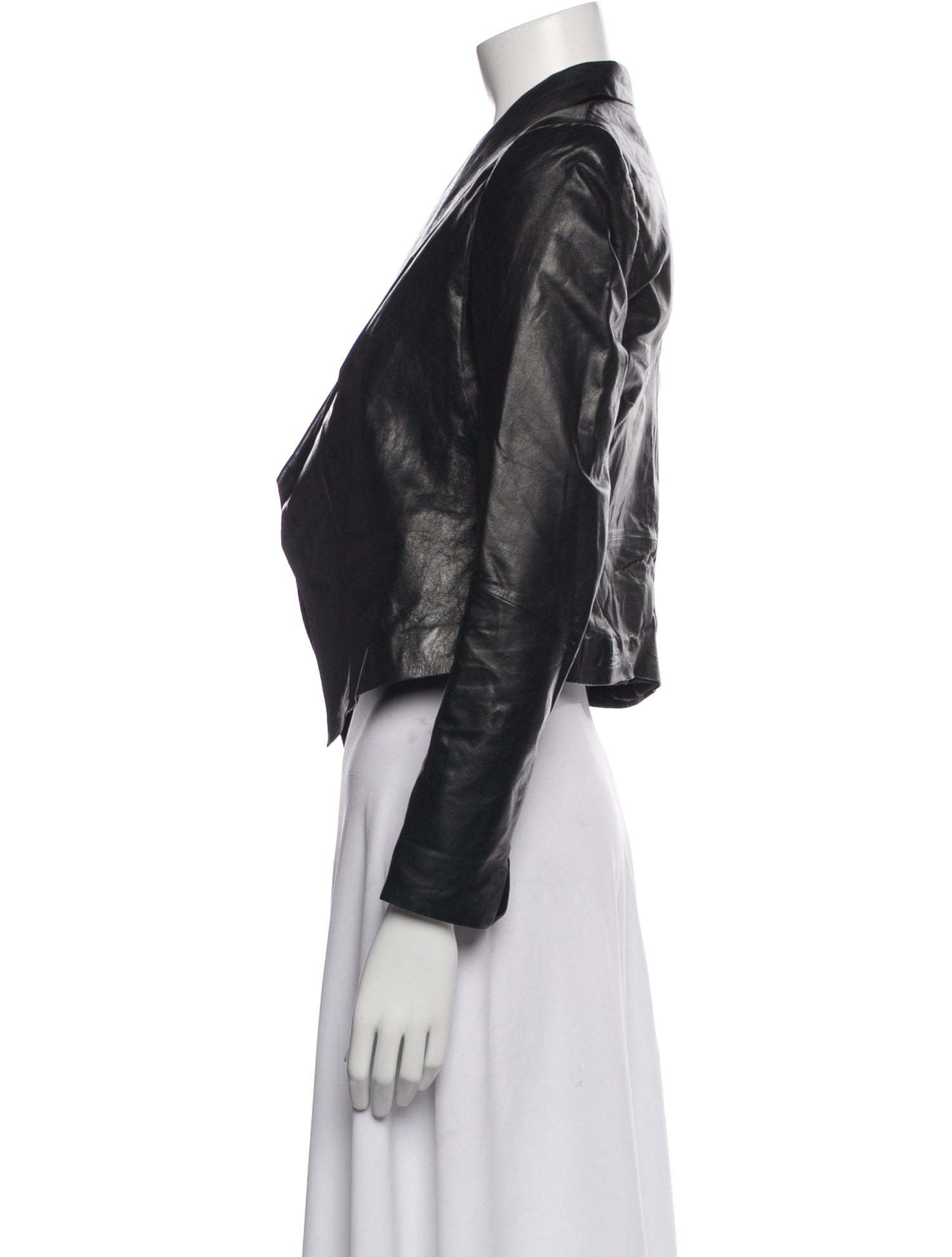 Lafayette 148 Leather Evening Jacket