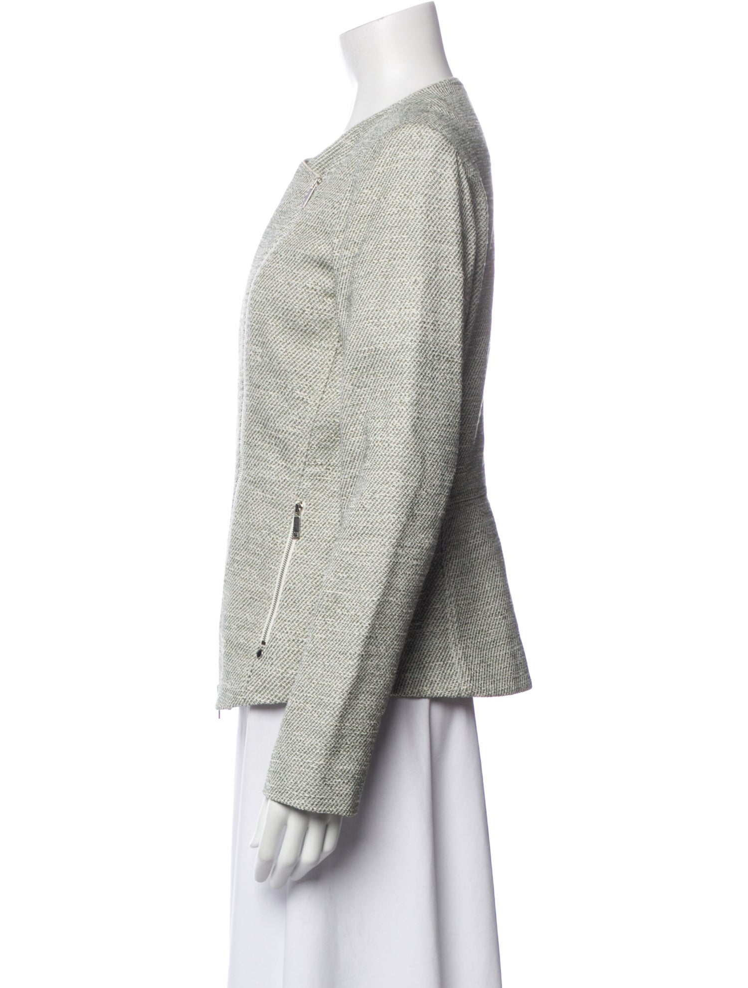 Lafayette 148 Tweed Pattern Evening Jacket