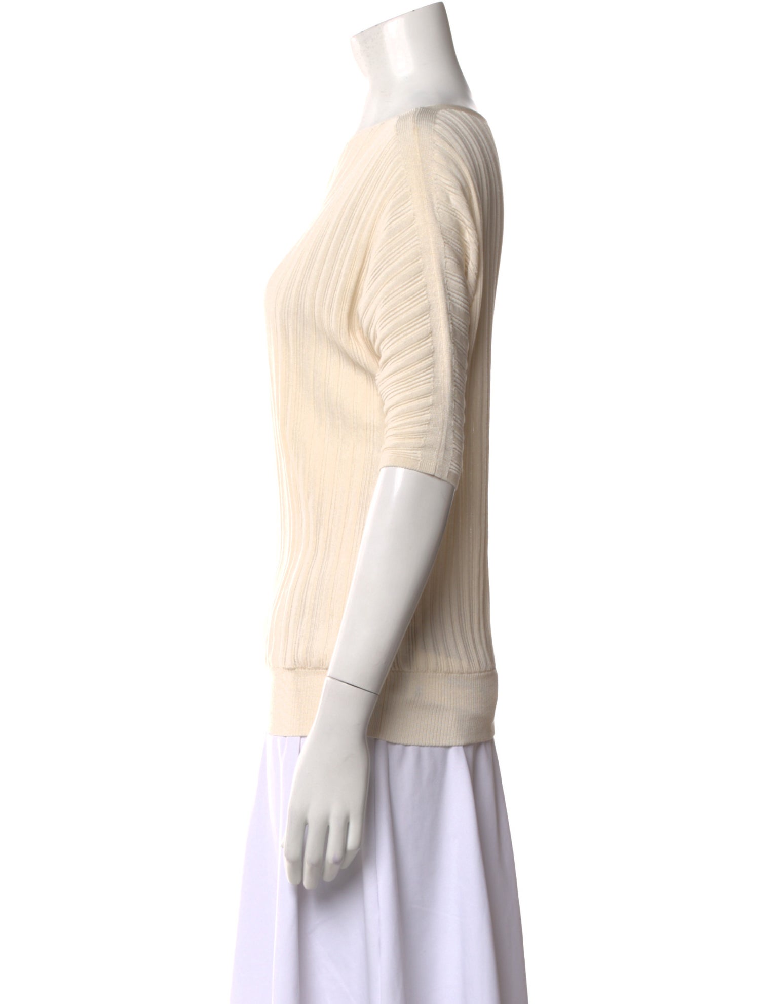Lafayette 148 Bateau Neckline Sweater
