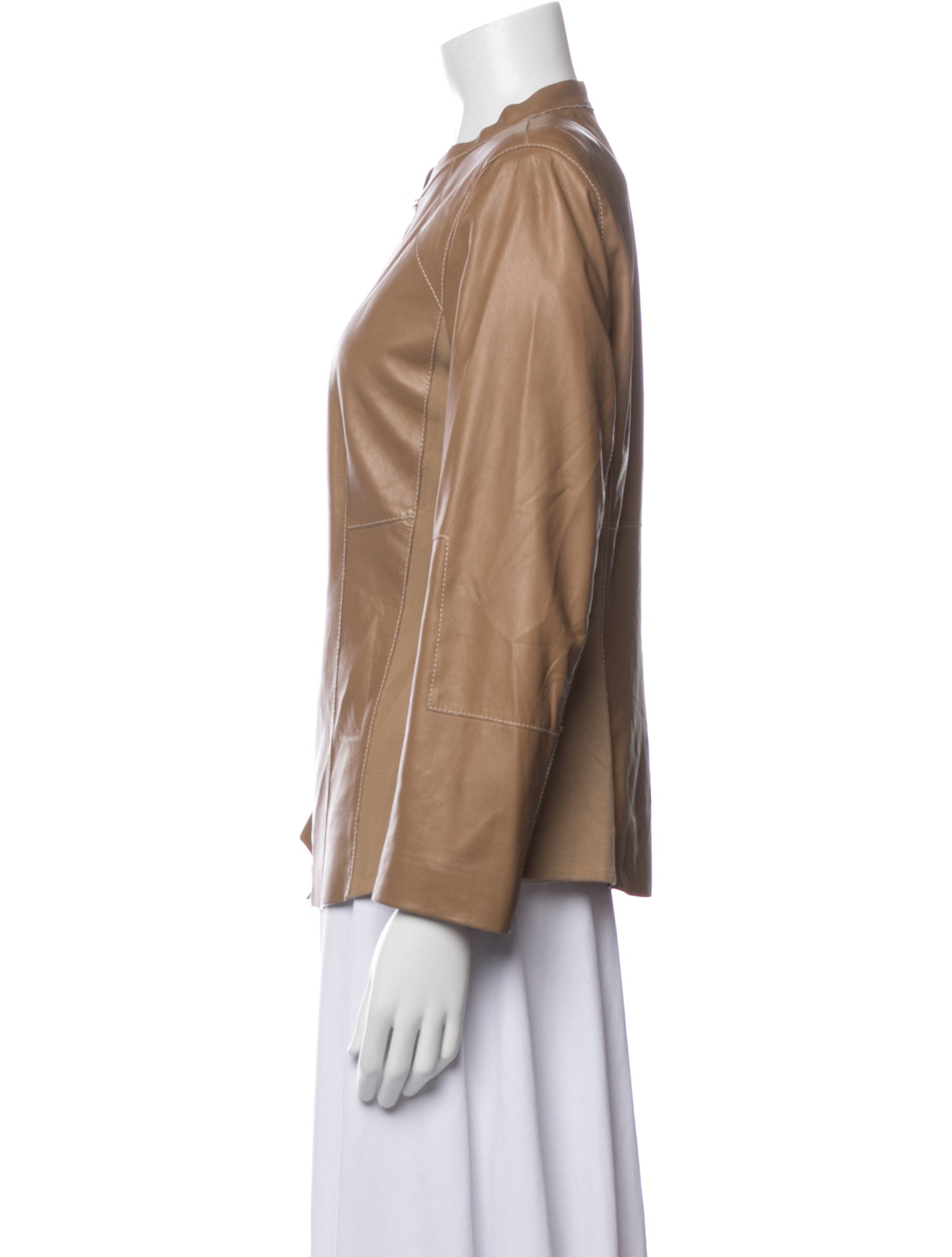 Lafayette 148 Leather Biker Jacket