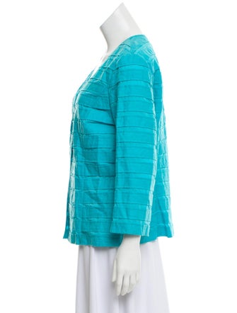 Lafayette 148 Linen Bomber Jacket