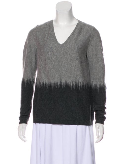 Lafayette 148 Wool Tie-Dye Print Sweater Wool