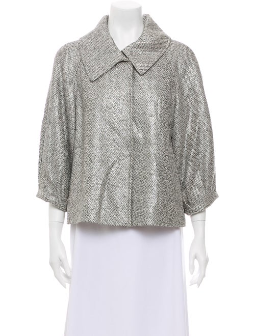 Lafayette 148 Evening Jacket Silver