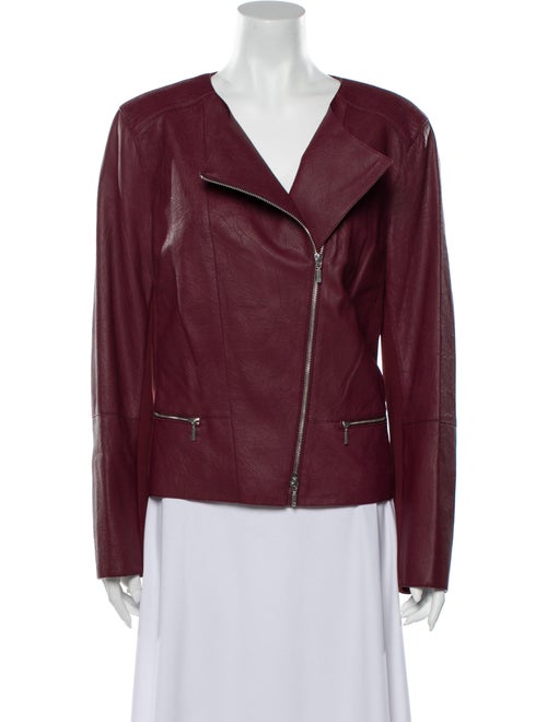 Lafayette 148 Leather Biker Jacket