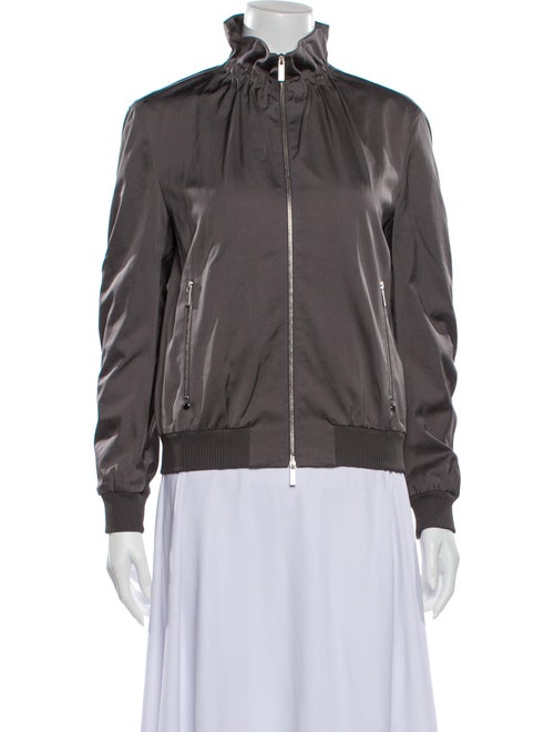Lafayette 148 Bomber Jacket Grey