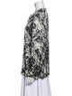 Lafayette 148 Silk Printed Blouse