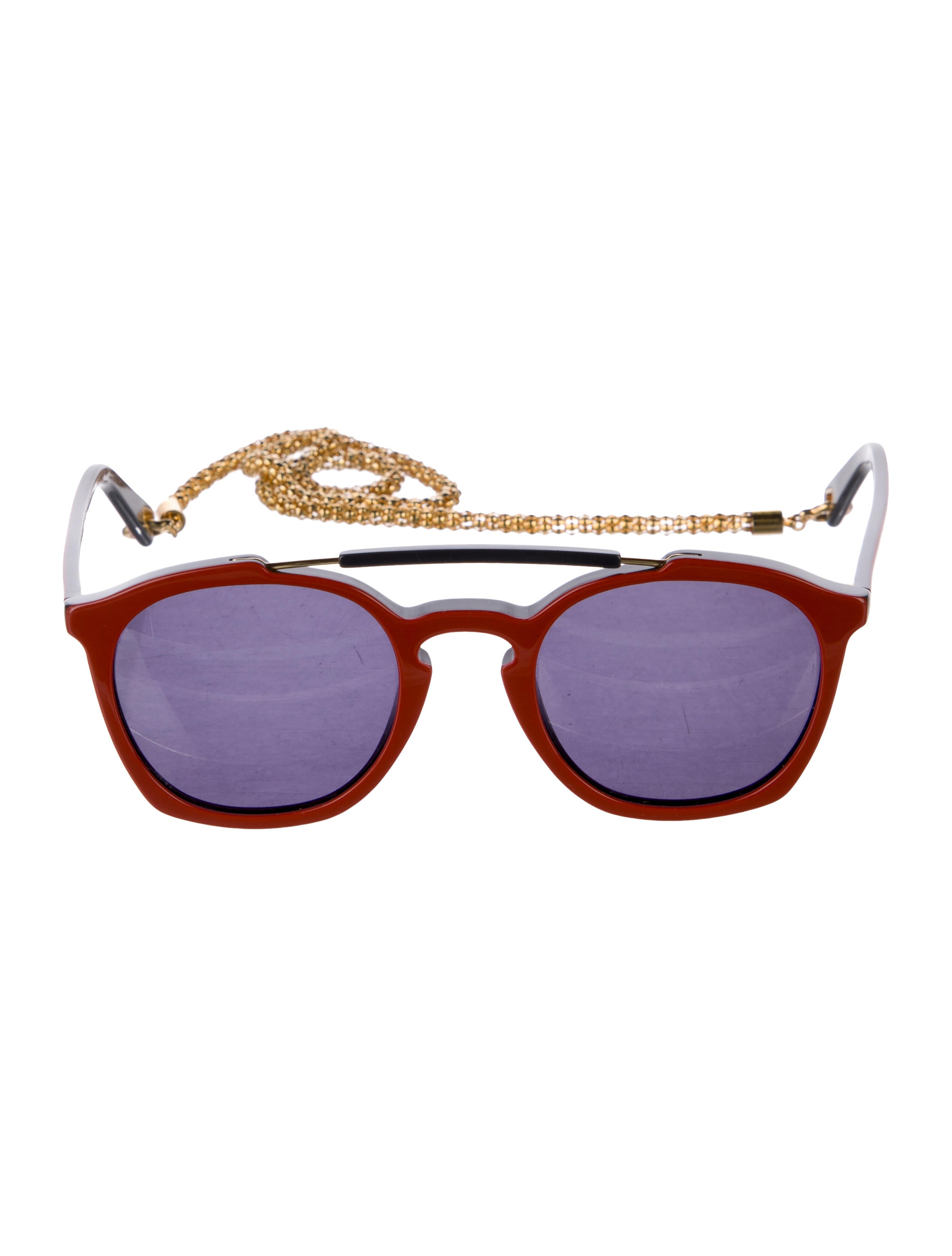 Lucy Folk Aviator Mirrored Sunglasses