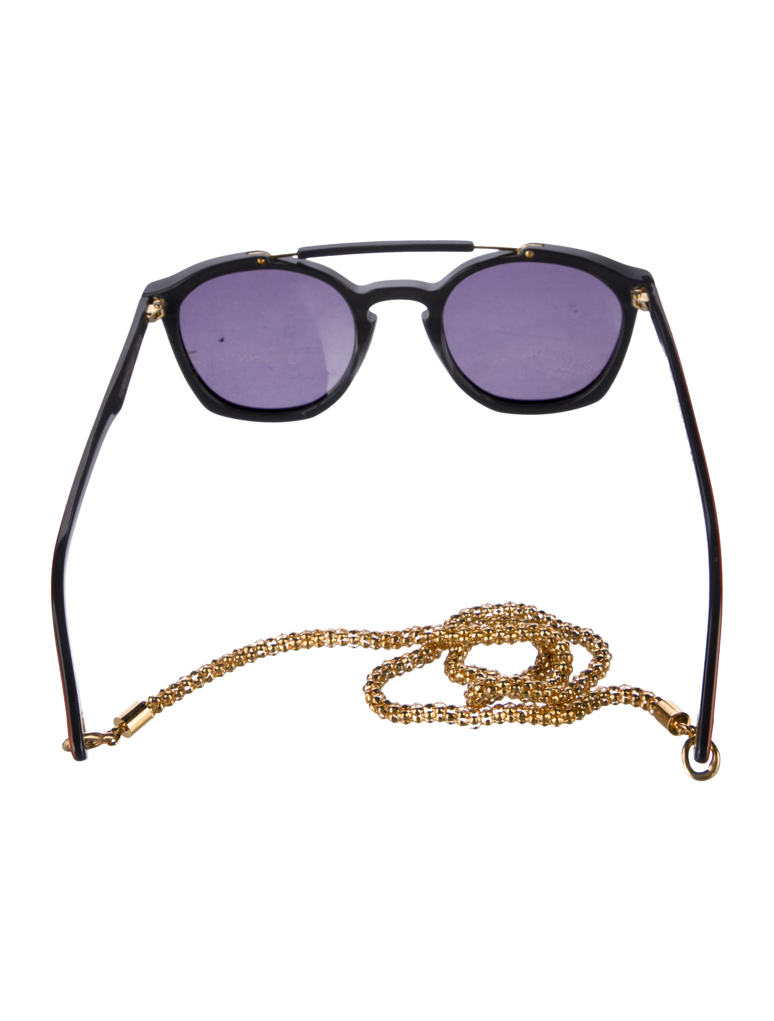 Lucy Folk Aviator Mirrored Sunglasses