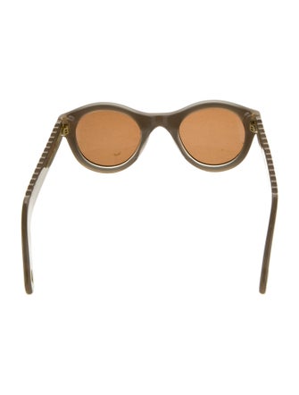 Lucy Folk Round Tinted Sunglasses
