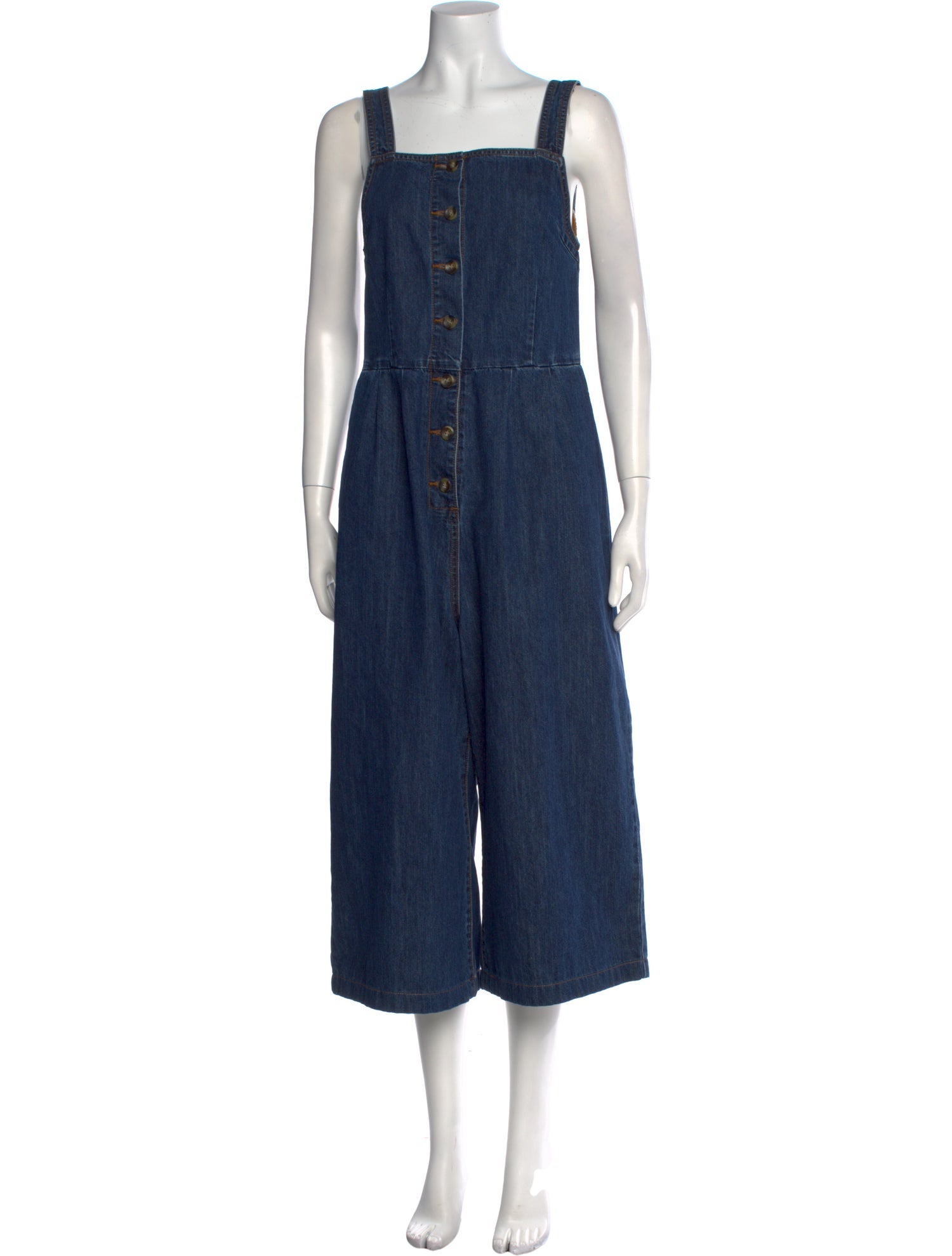 L.F.Markey Square Neckline Jumpsuit