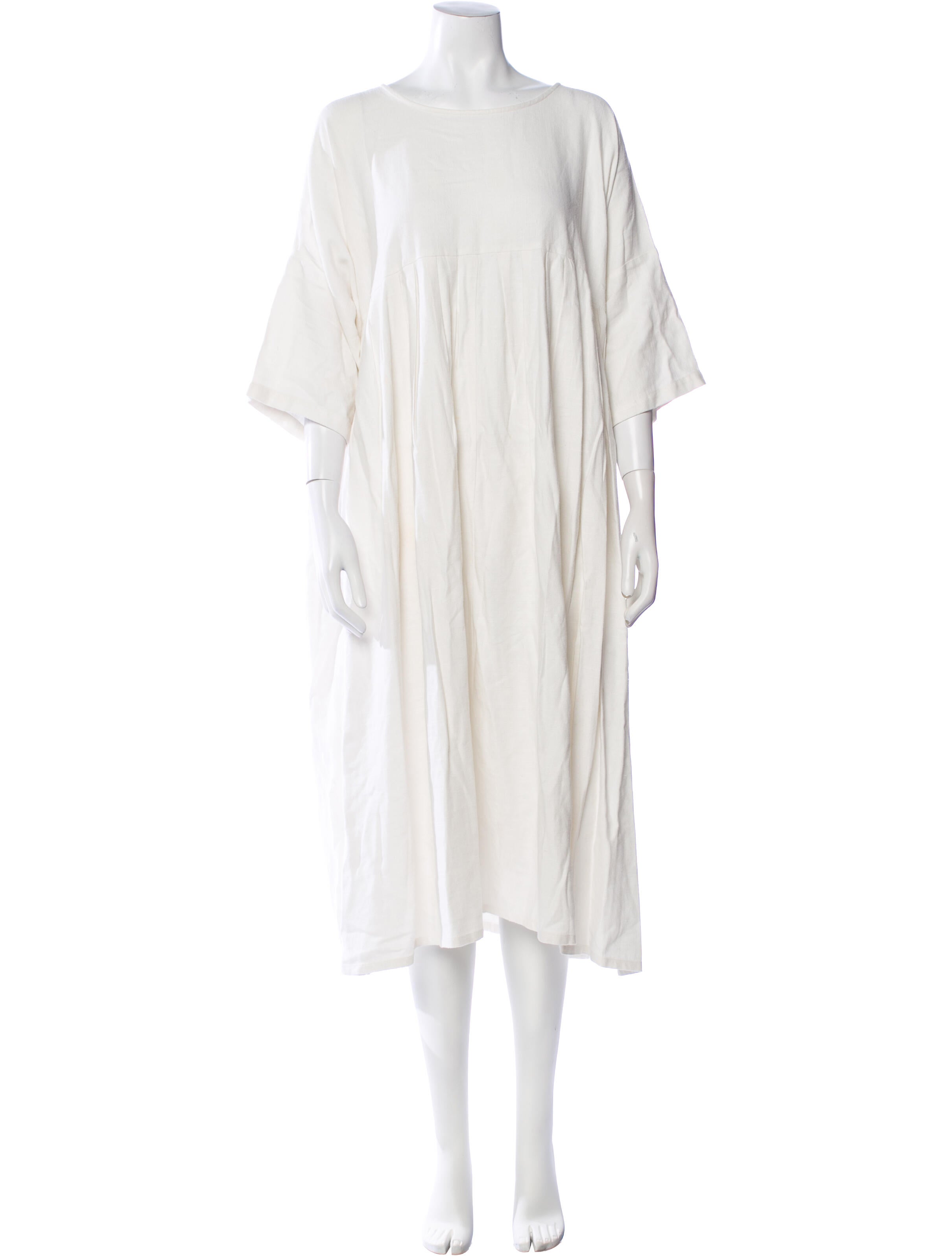 L.F.Markey Linen Midi Length Dress