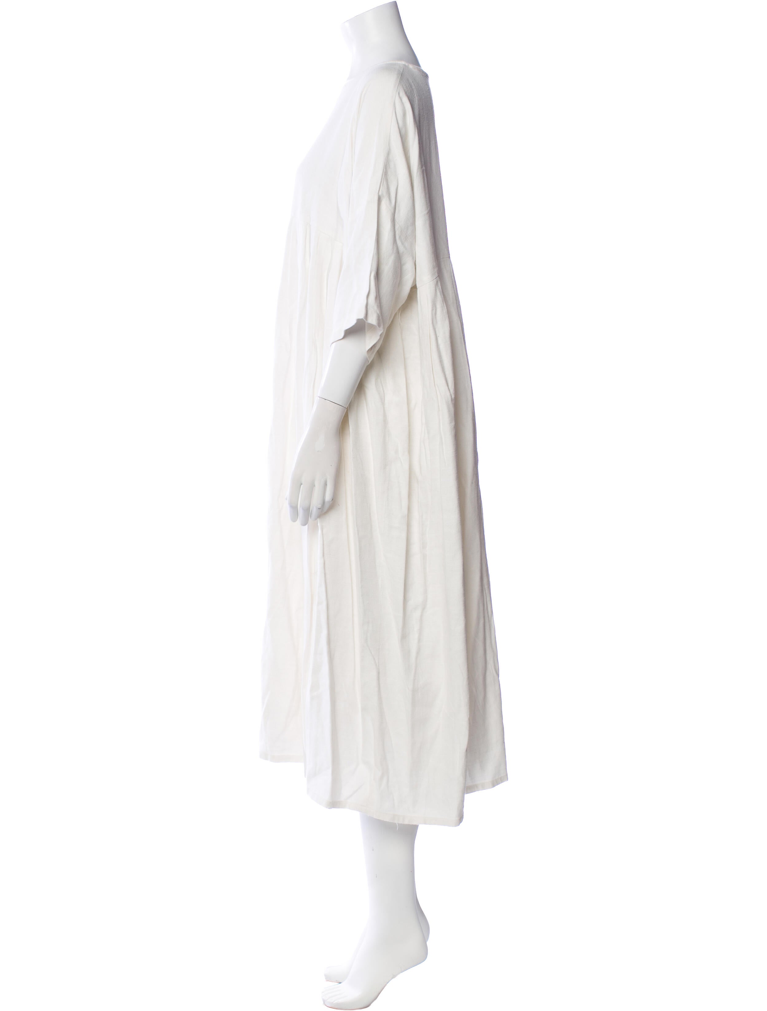 L.F.Markey Linen Midi Length Dress