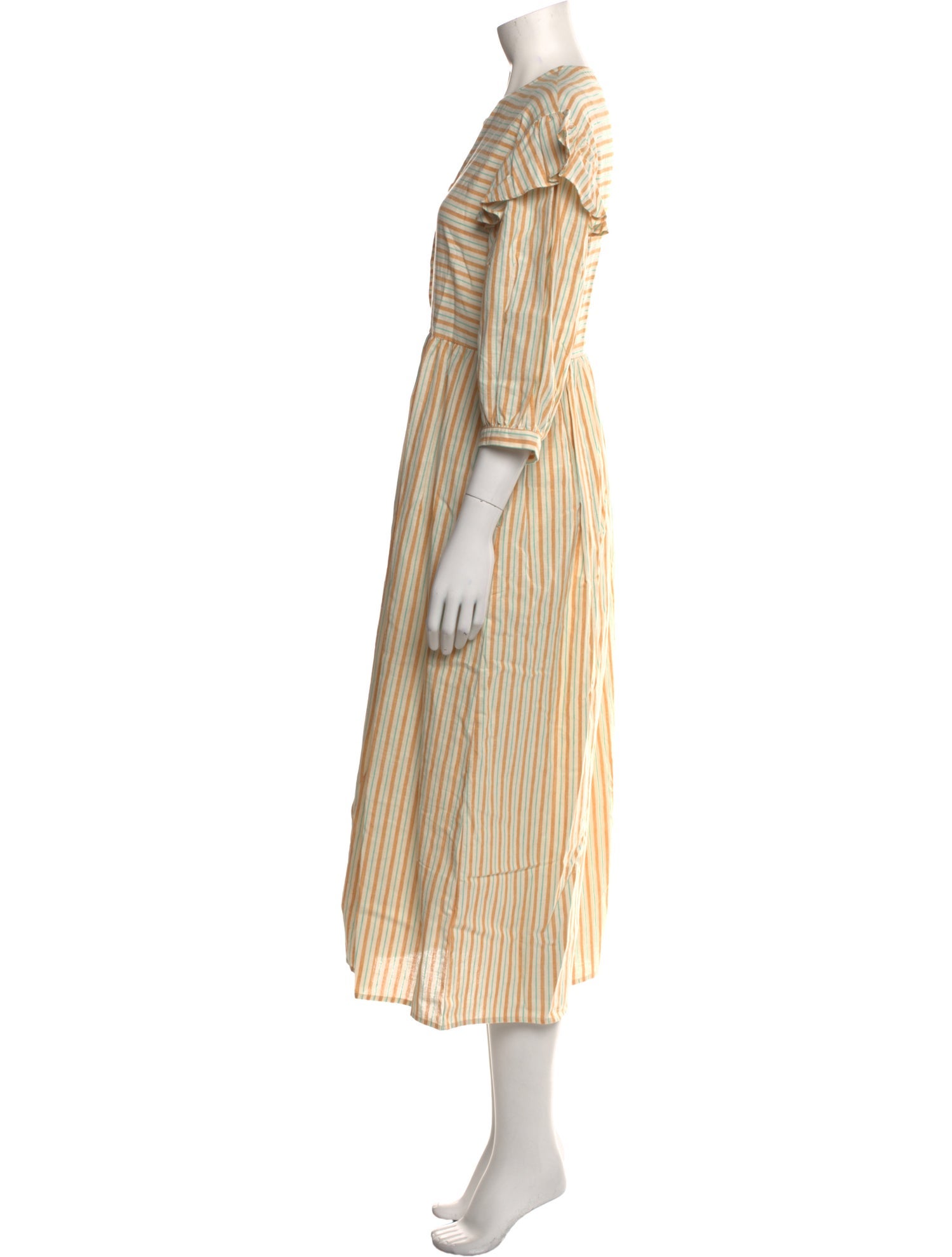 L.F.Markey Striped Long Dress