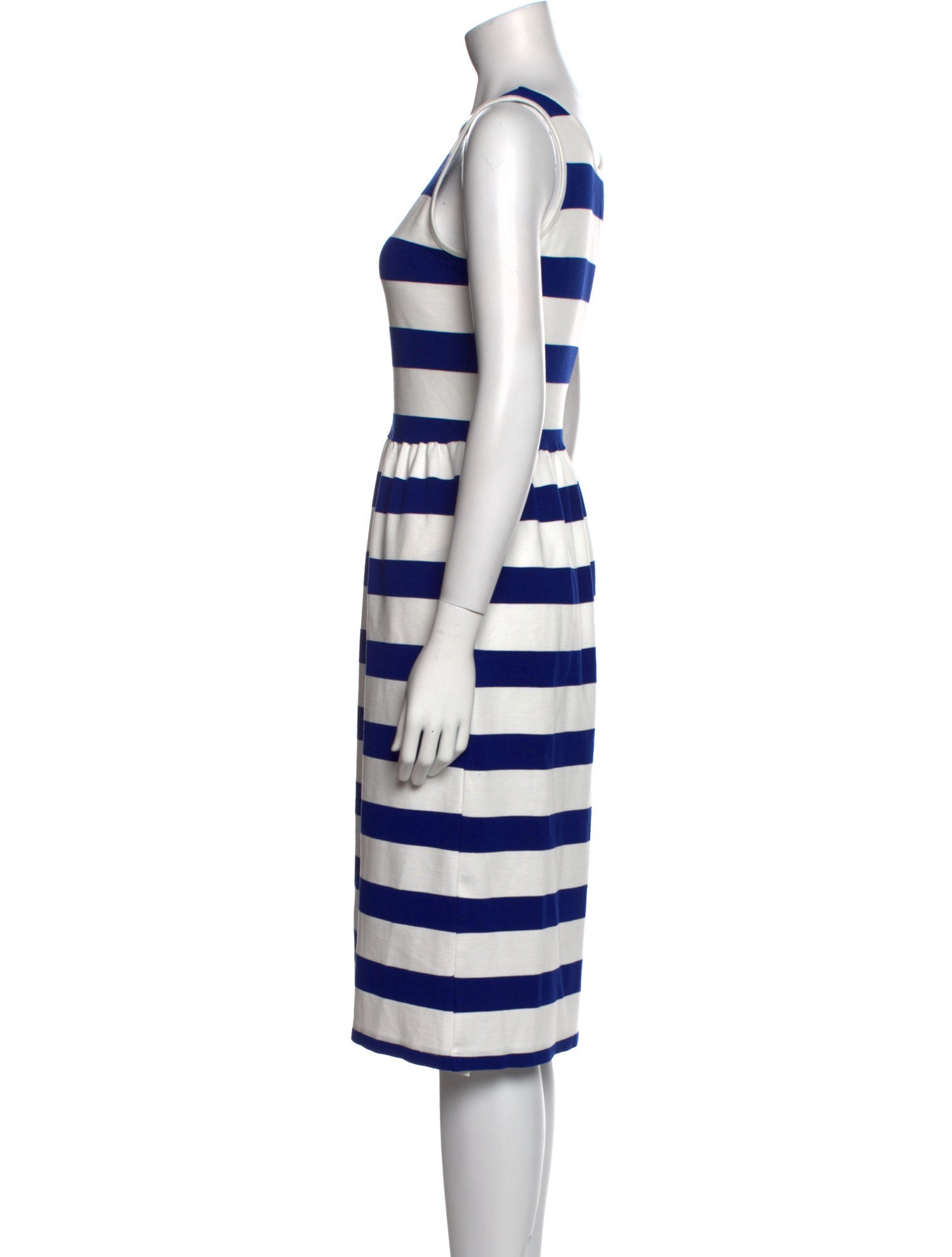 L.F.Markey Striped Midi Length Dress