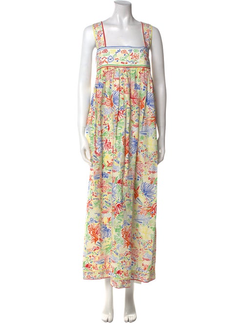 L.F.Markey Floral Print Long Dress
