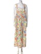 L.F.Markey Floral Print Long Dress